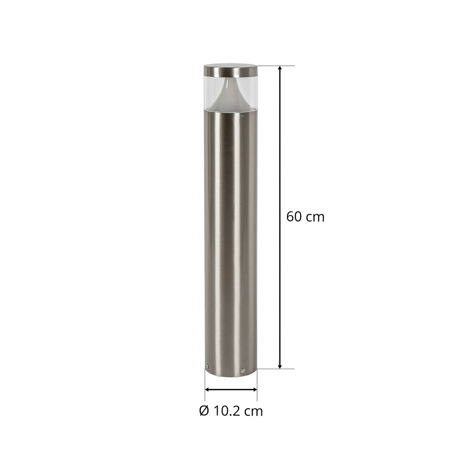 Arcchio Rudolfine path light V4A stainless steel 60 cm