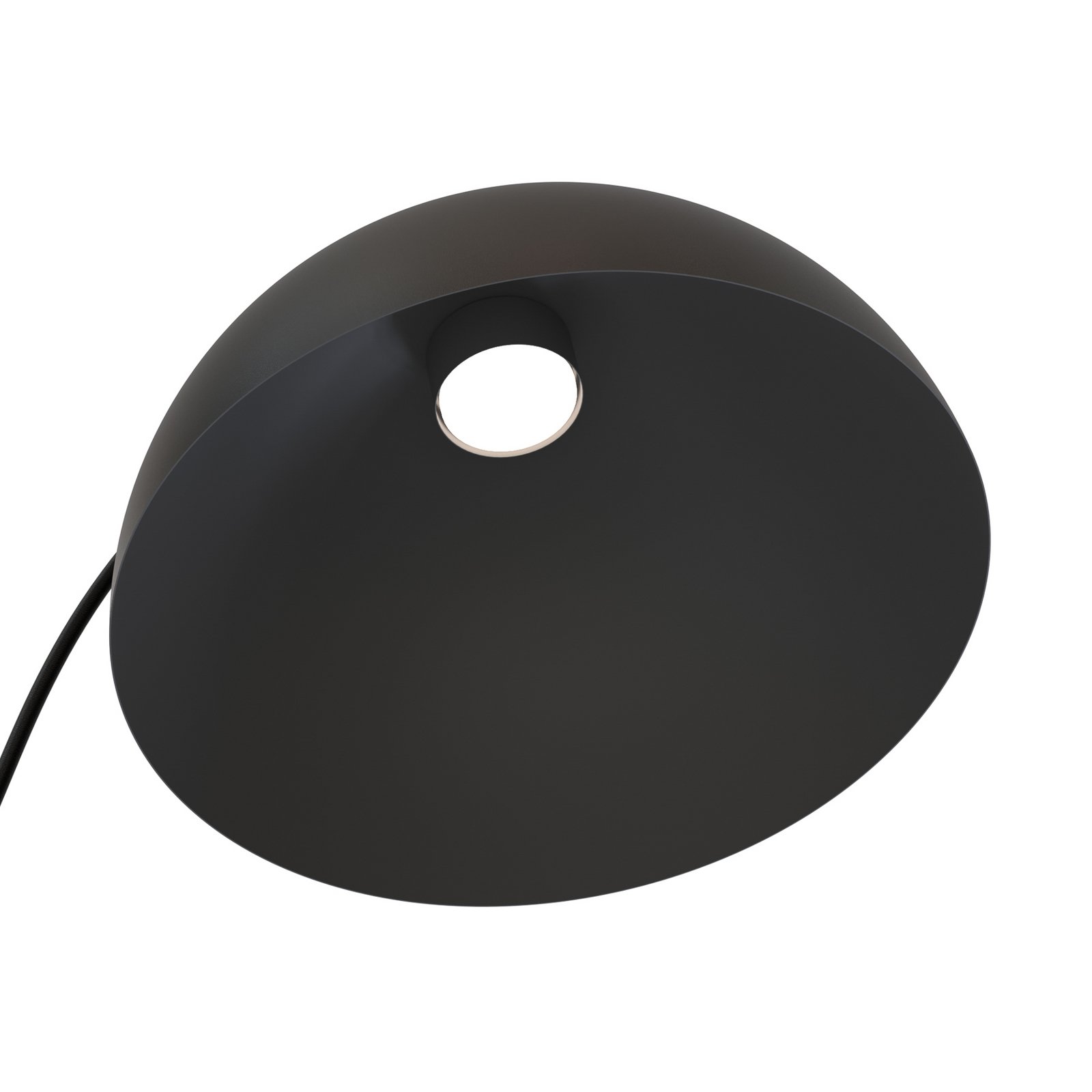 Stehlampe Arcos, schwarz, Höhe 150 cm, Metall