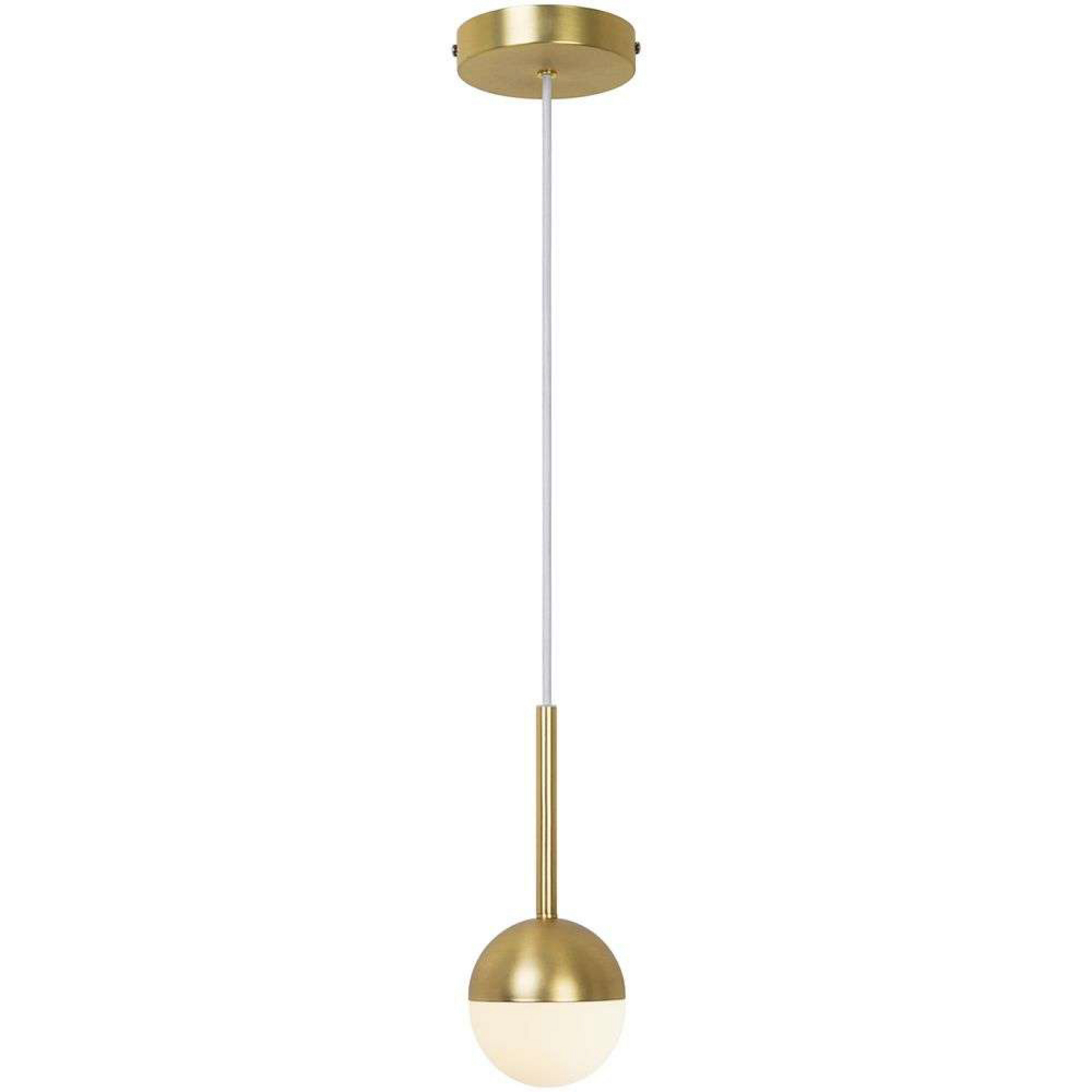 Contina Pendelleuchte Brass/Opal - Nordlux