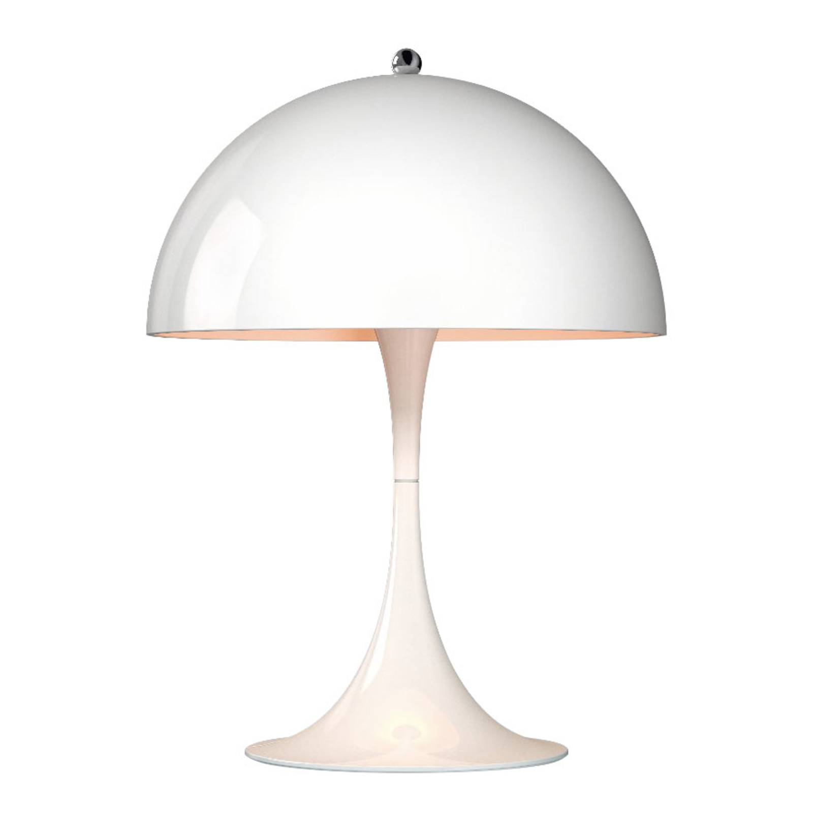 Louis Poulsen Panthella Mini lampada tavolo bianco