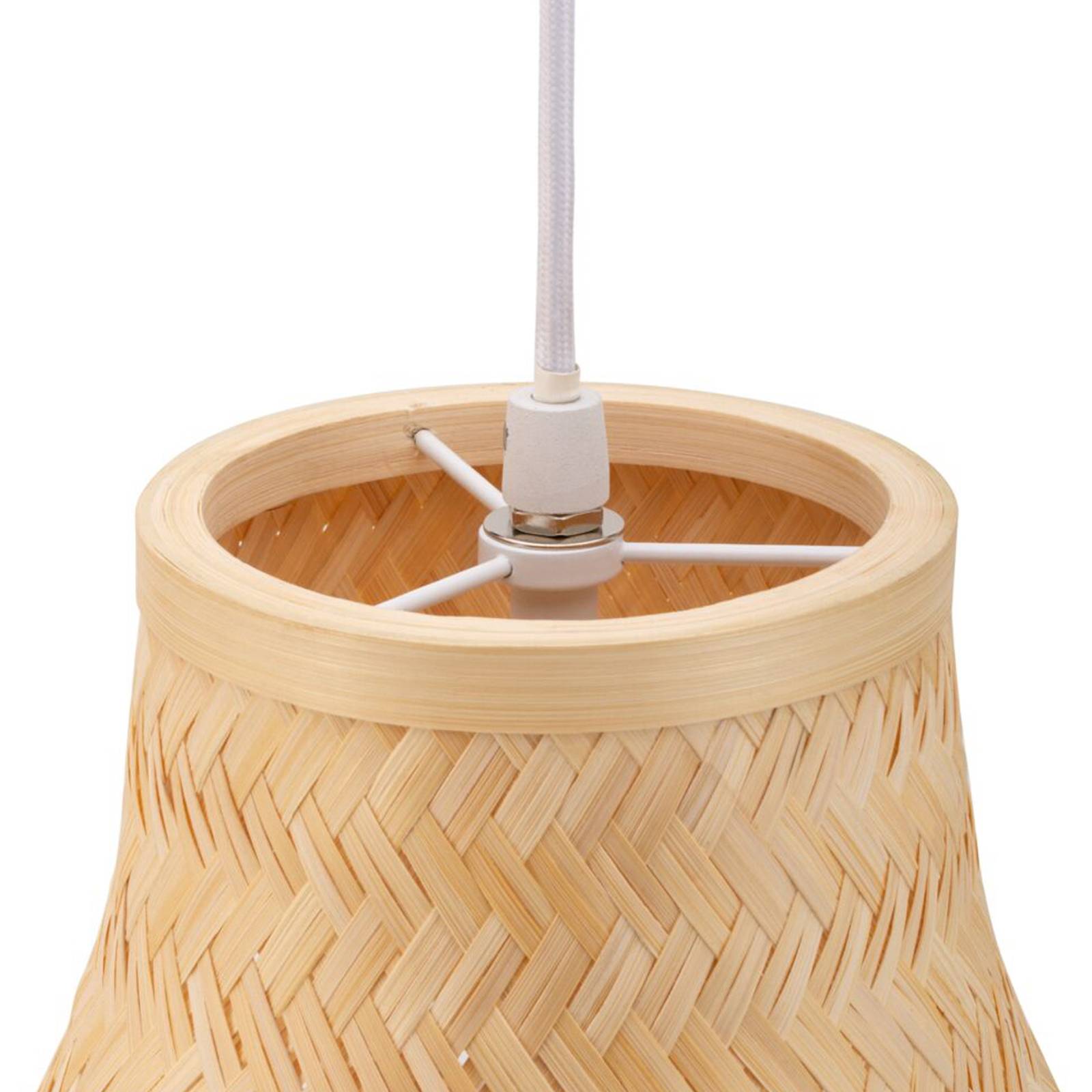 Pauleen Woody Romance lampa wisząca z bambusa