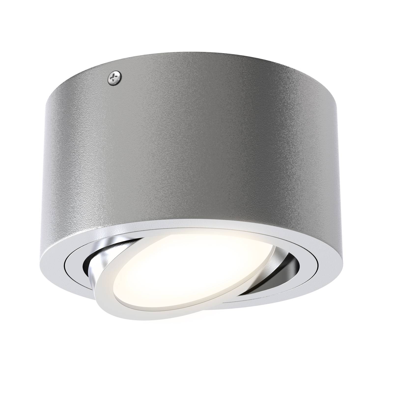 LED plafondspot tube 7121-014 in zilver
