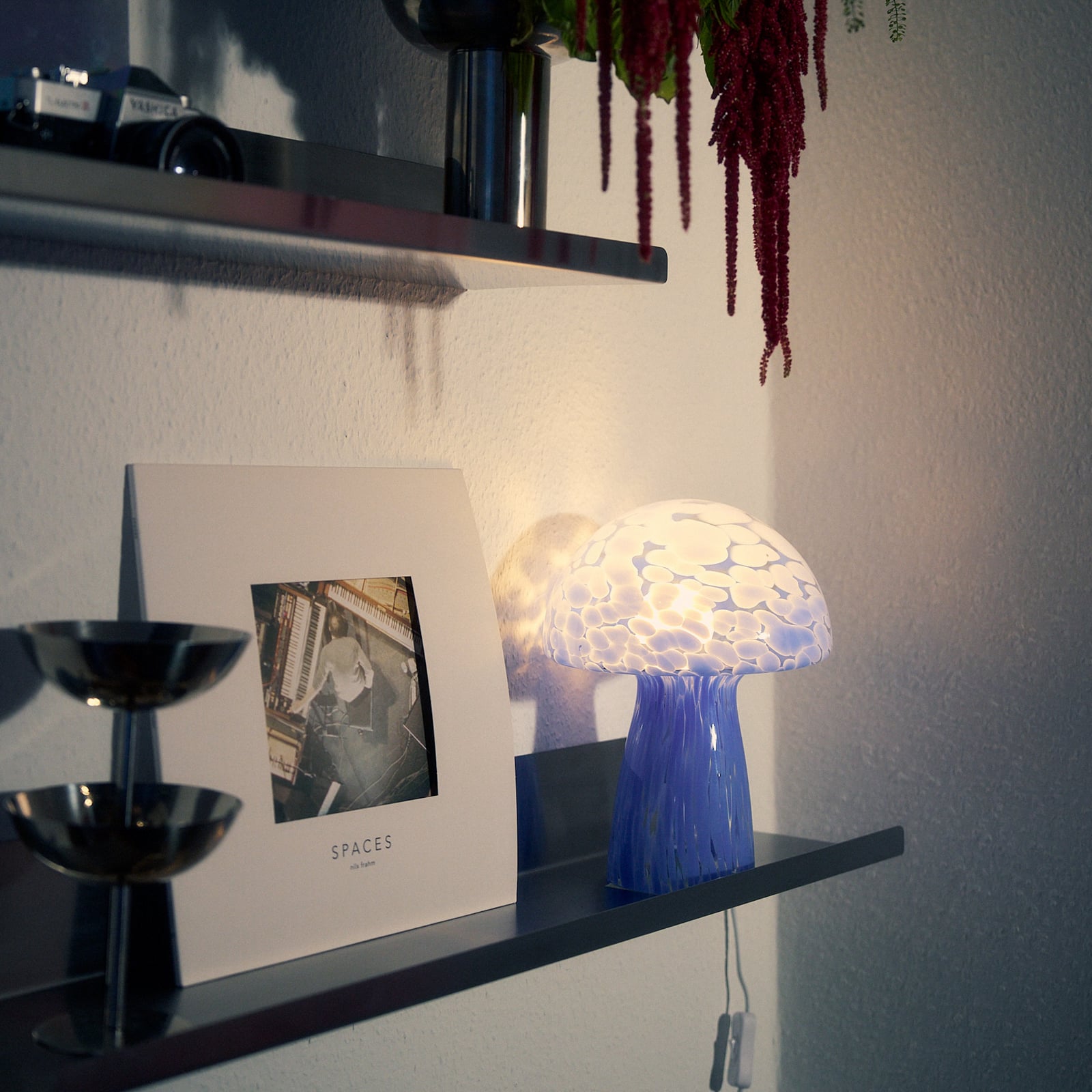 Hubi Table Lamp Blue - Lindby