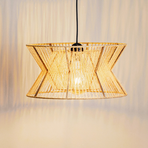 Lampa wisząca Argela z podwójnym kloszem