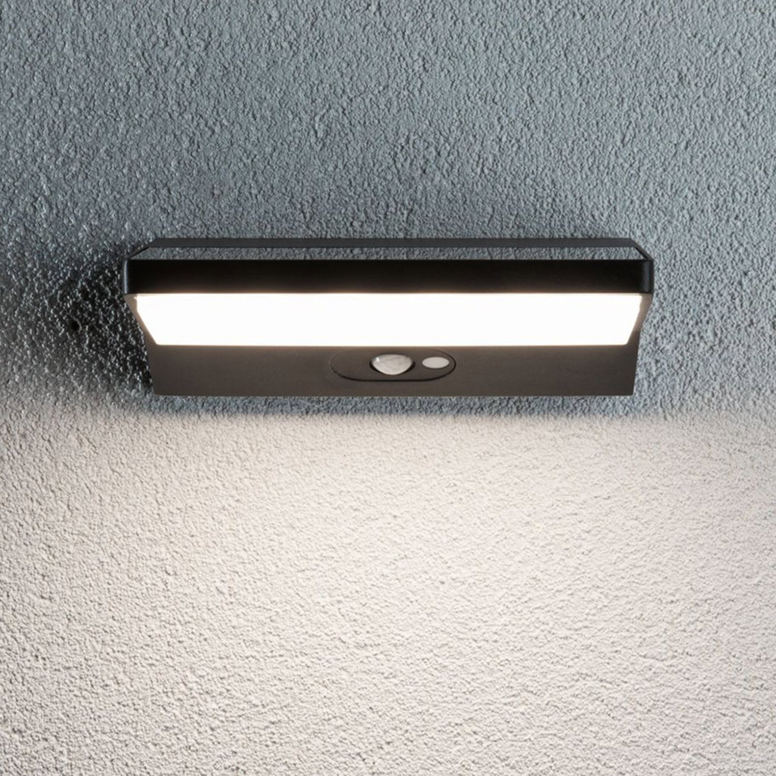 Paulmann 94335 LED solar wall lamp sensor depth 15