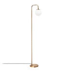 Viran floor lamp, antique gold, glass, height 146 cm, E14