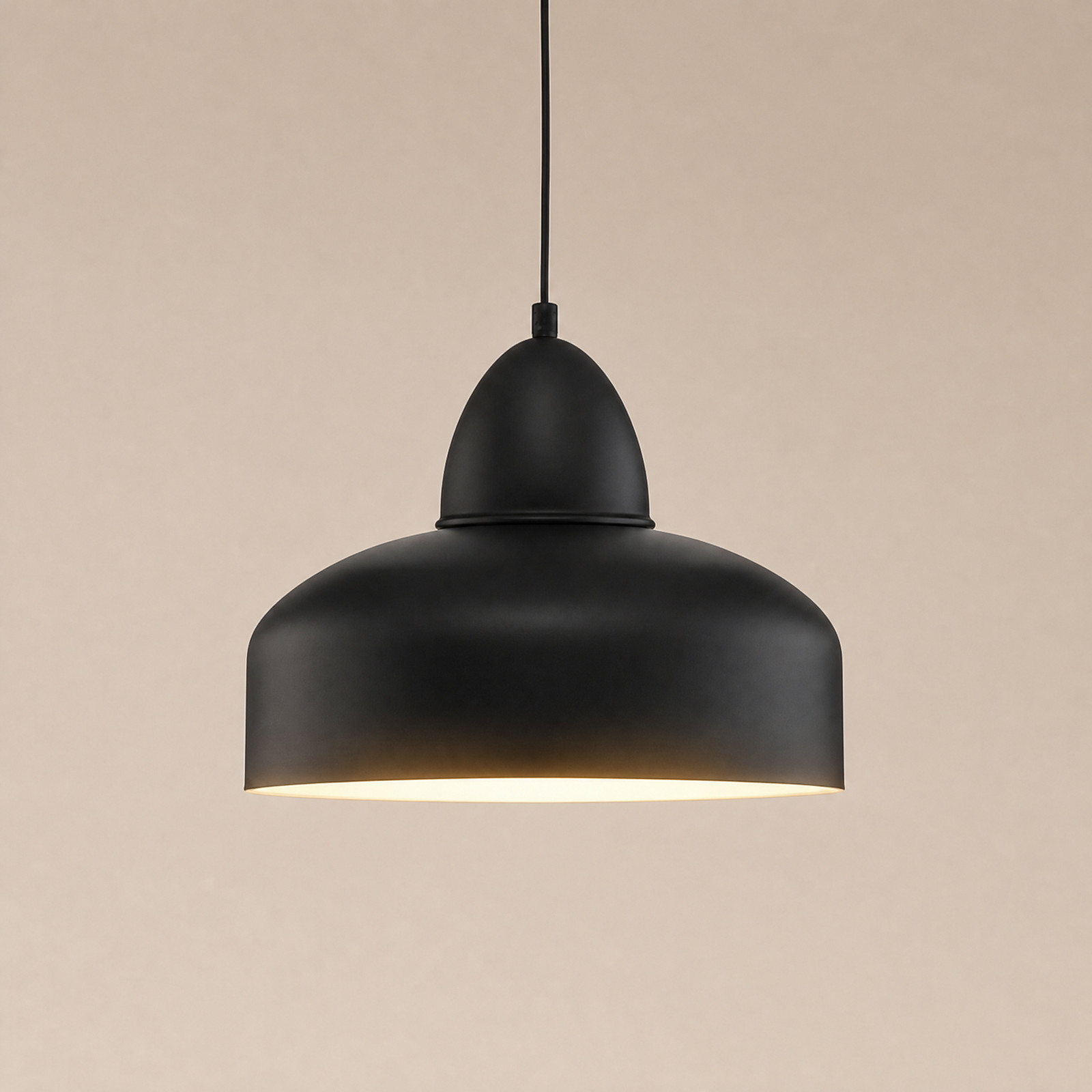 ALDEX Lampă suspendată Mille 1 bec negru - Camera de zi / sufragerie - Design industrial - negru mat - Metal