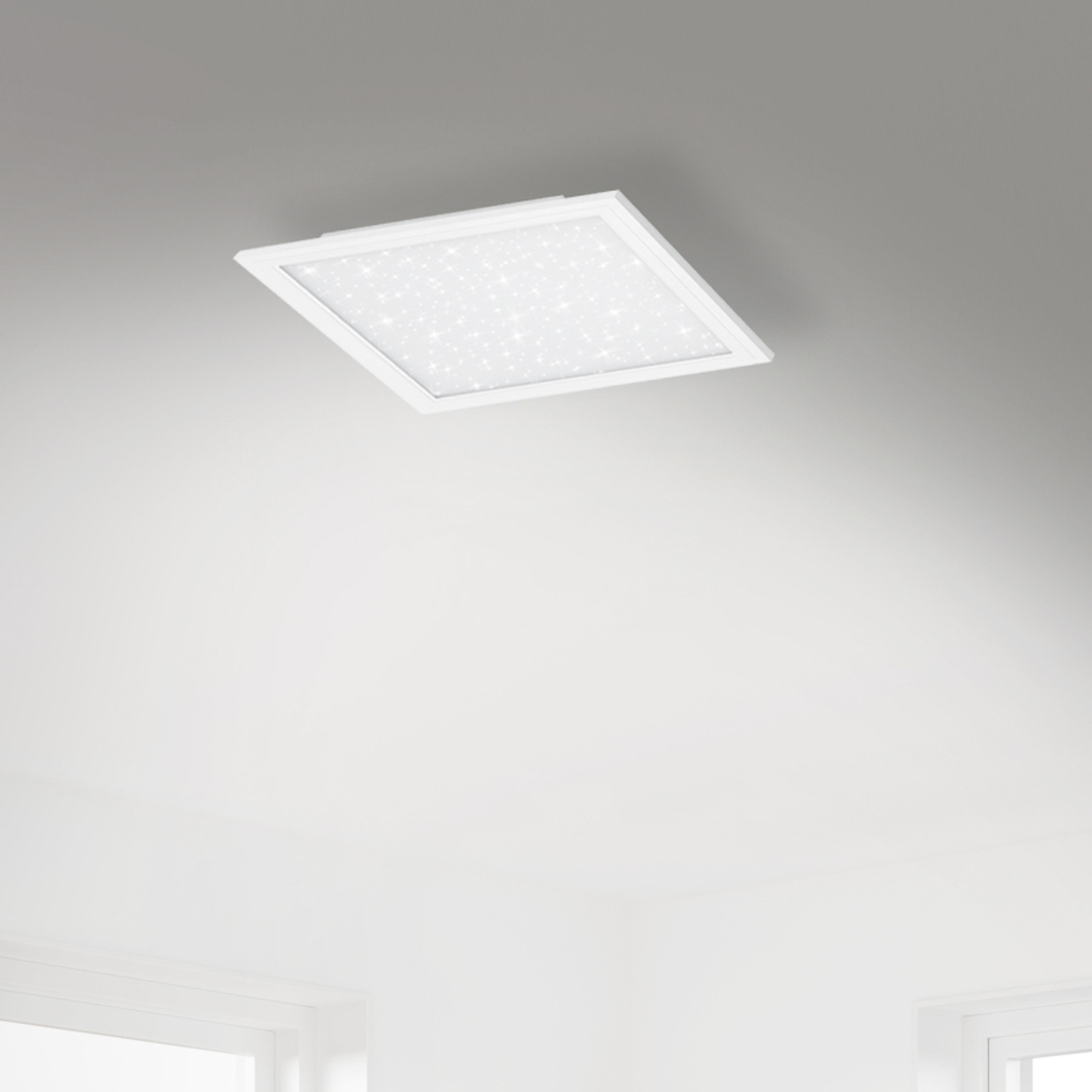 LED panel Pallas, bílý, stmívatelný, CCT, 29,5x29,5cm