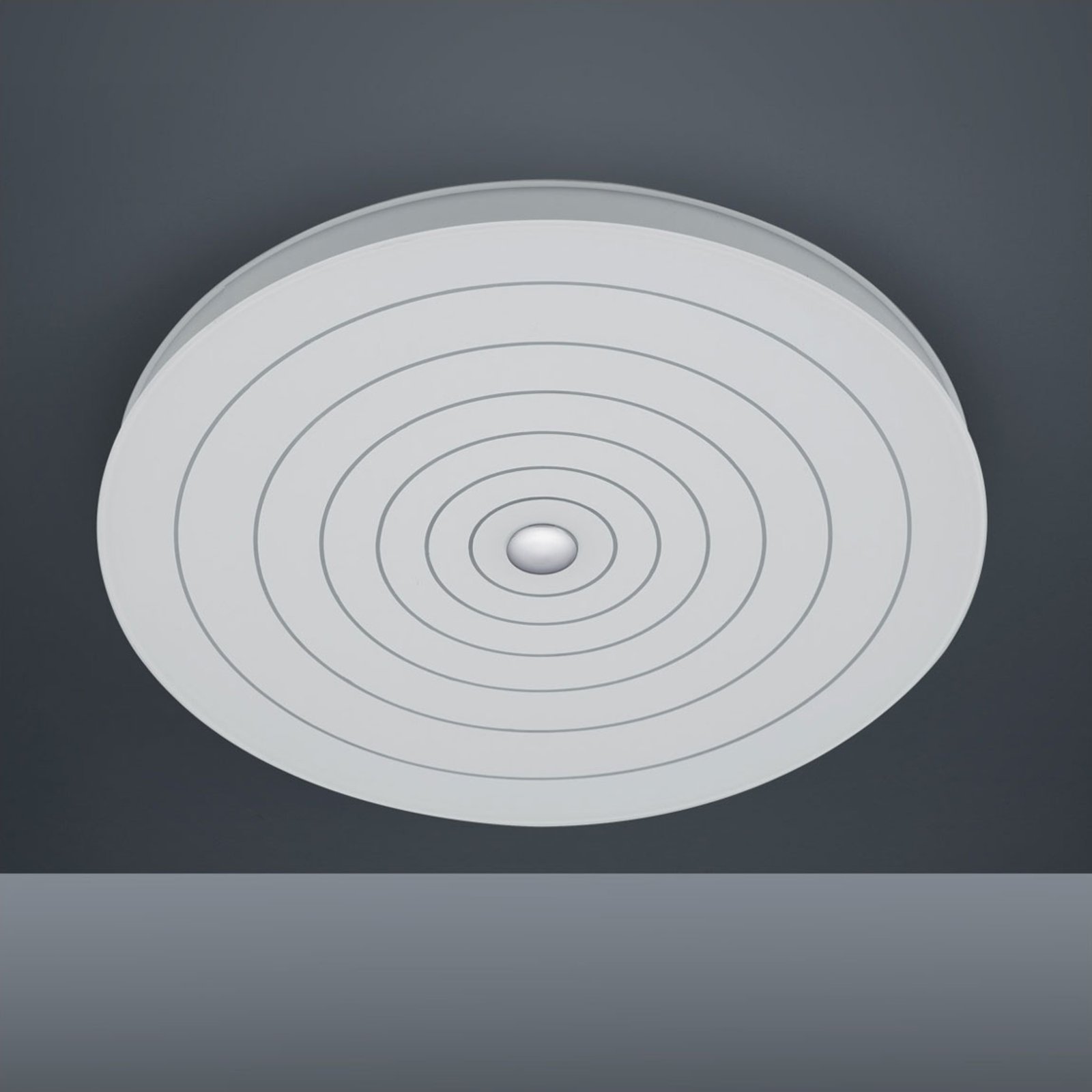 Candeeiro de teto LED BANKAMP Mandala círculos, Ø 42 cm