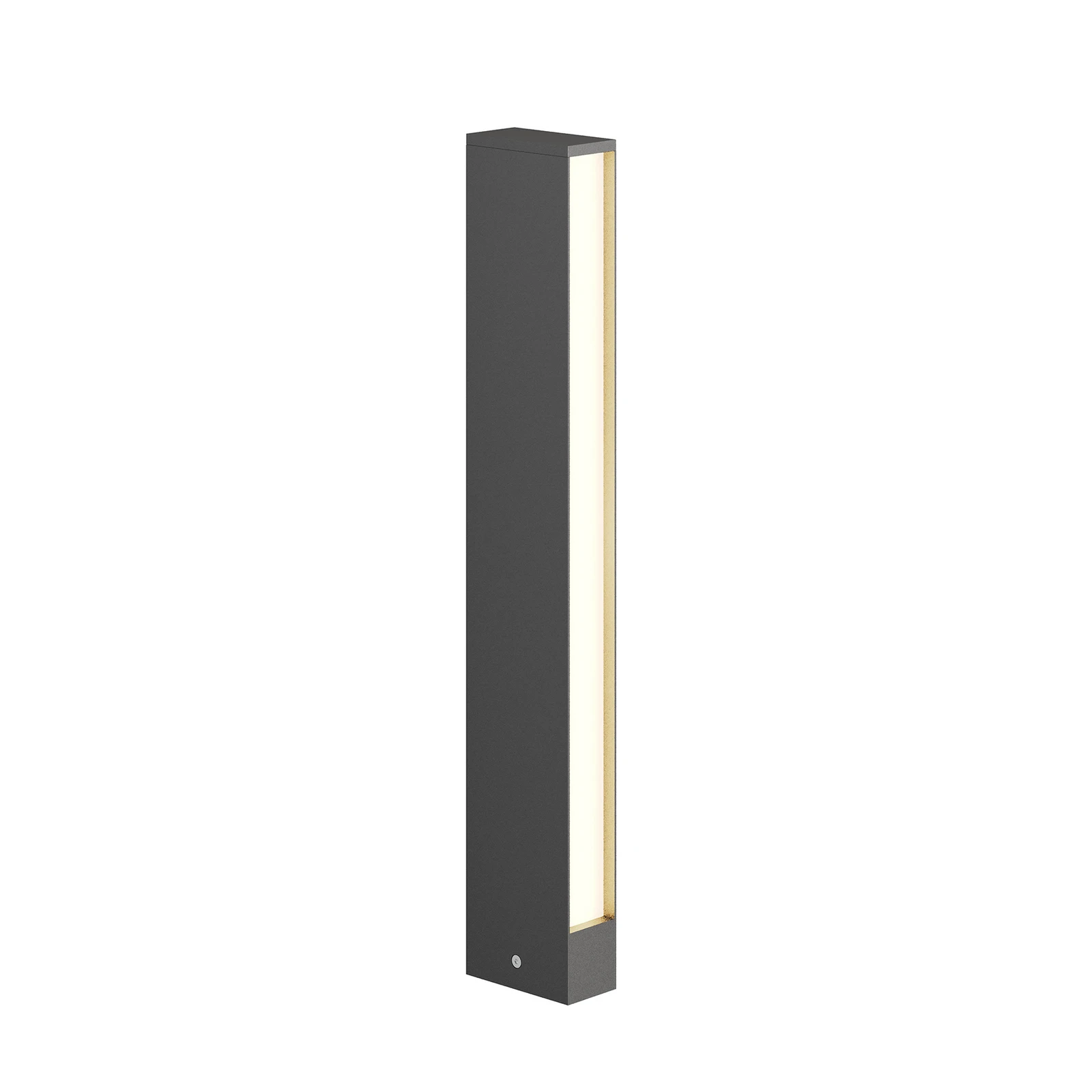 Lucande LED-tievalaisin Lirka, 2-valo, harmaa, metalli, 60cm