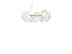 Petalii 10 Lustr White/Polished Brass - Nuura