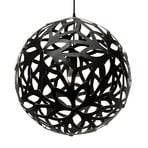 david trubridge Floral lampa wisząca Ø 60cm czarna