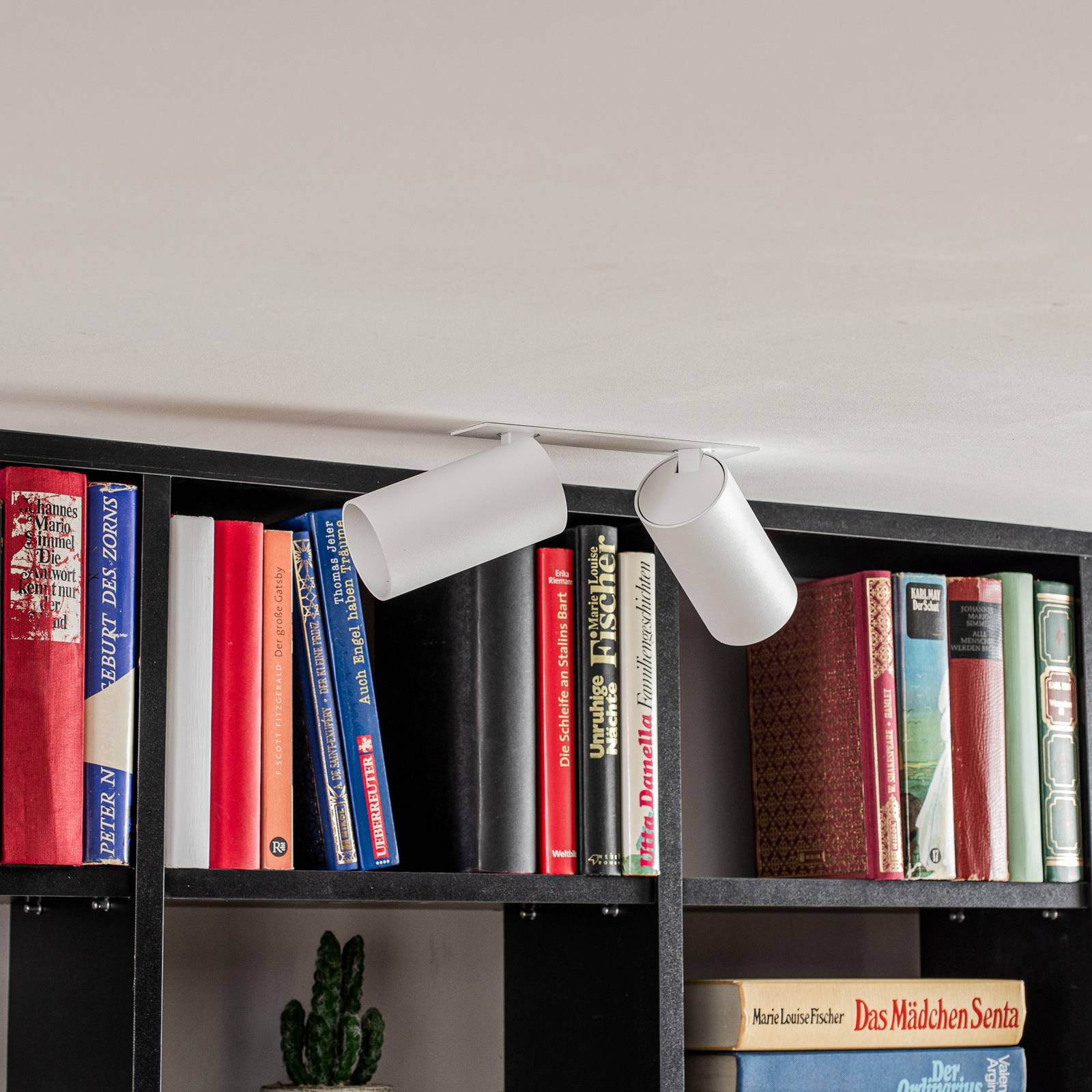 Einbaudeckenstrahler Mono Surface II, 2-flammig, weiß, GU10 günstig online kaufen