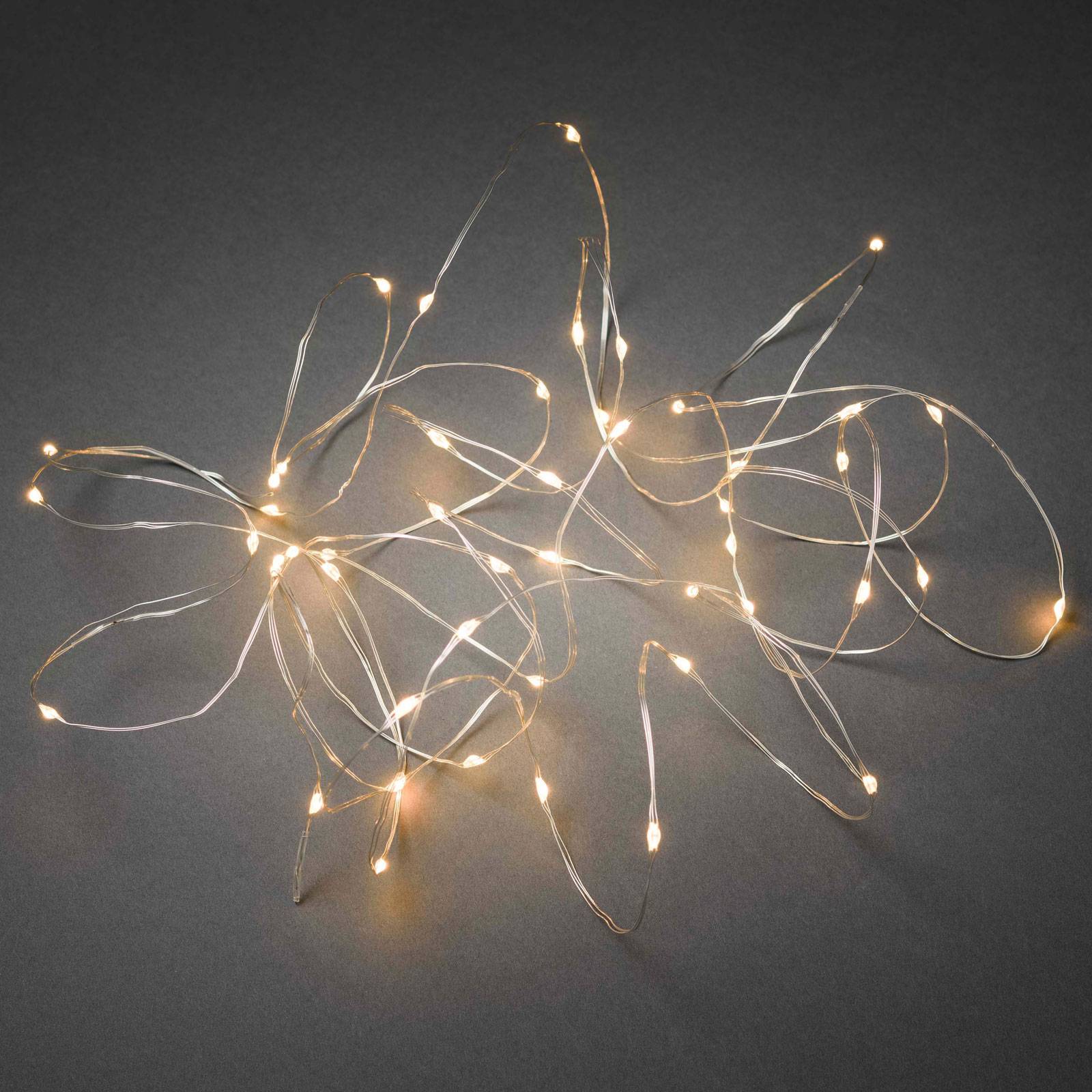 Konstsmide Christmas LED-ljusslinga droppar app-styrd 200 lampor