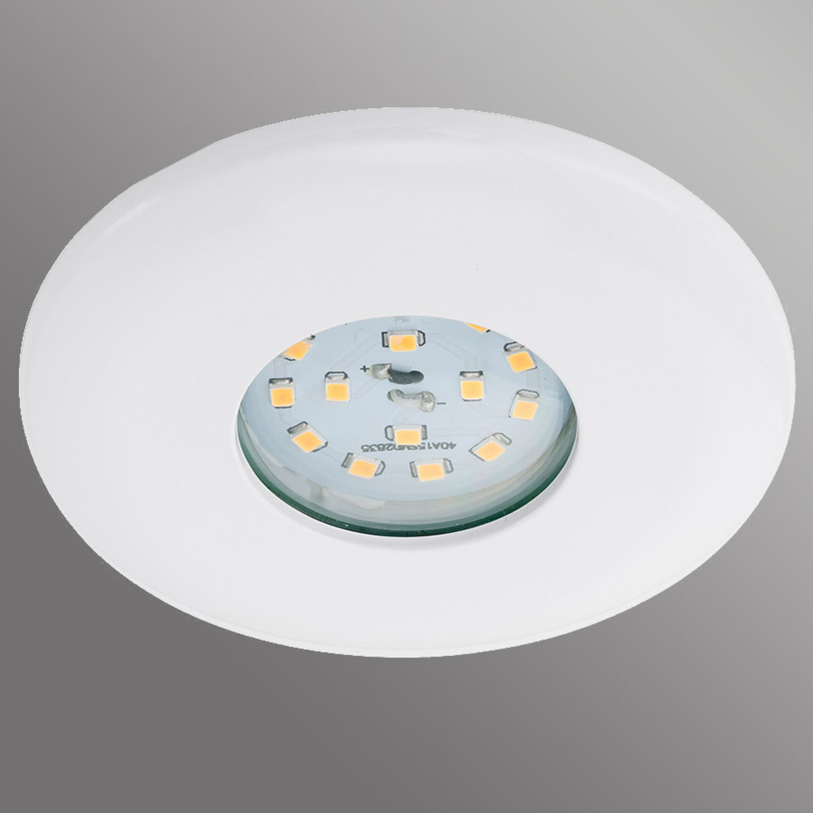 Spot encastré LED blanc Shower, IP65