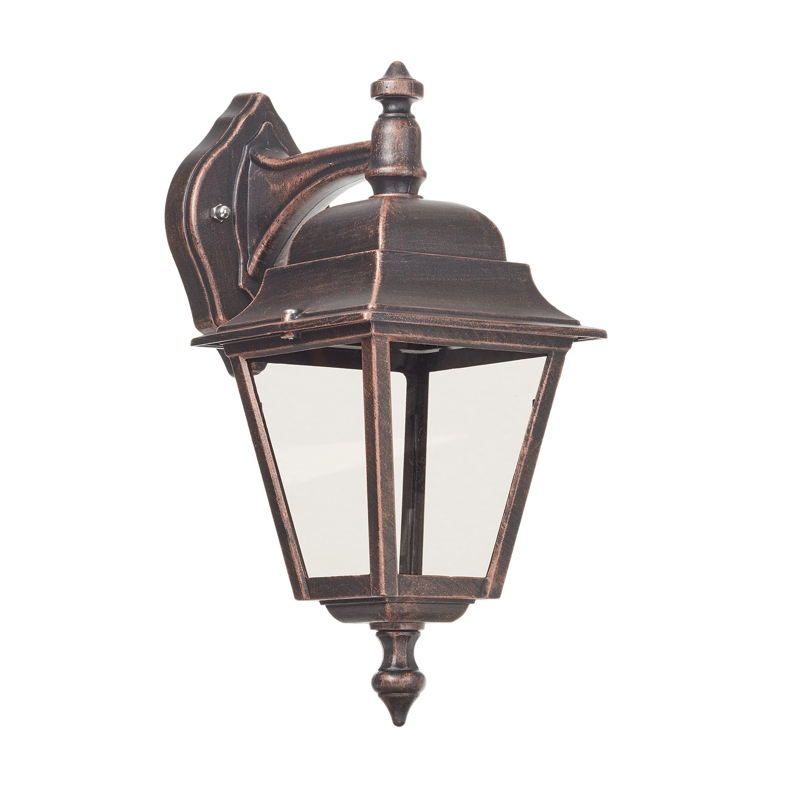 Applique d'extérieur Toulouse de couleur cuivre, suspendue