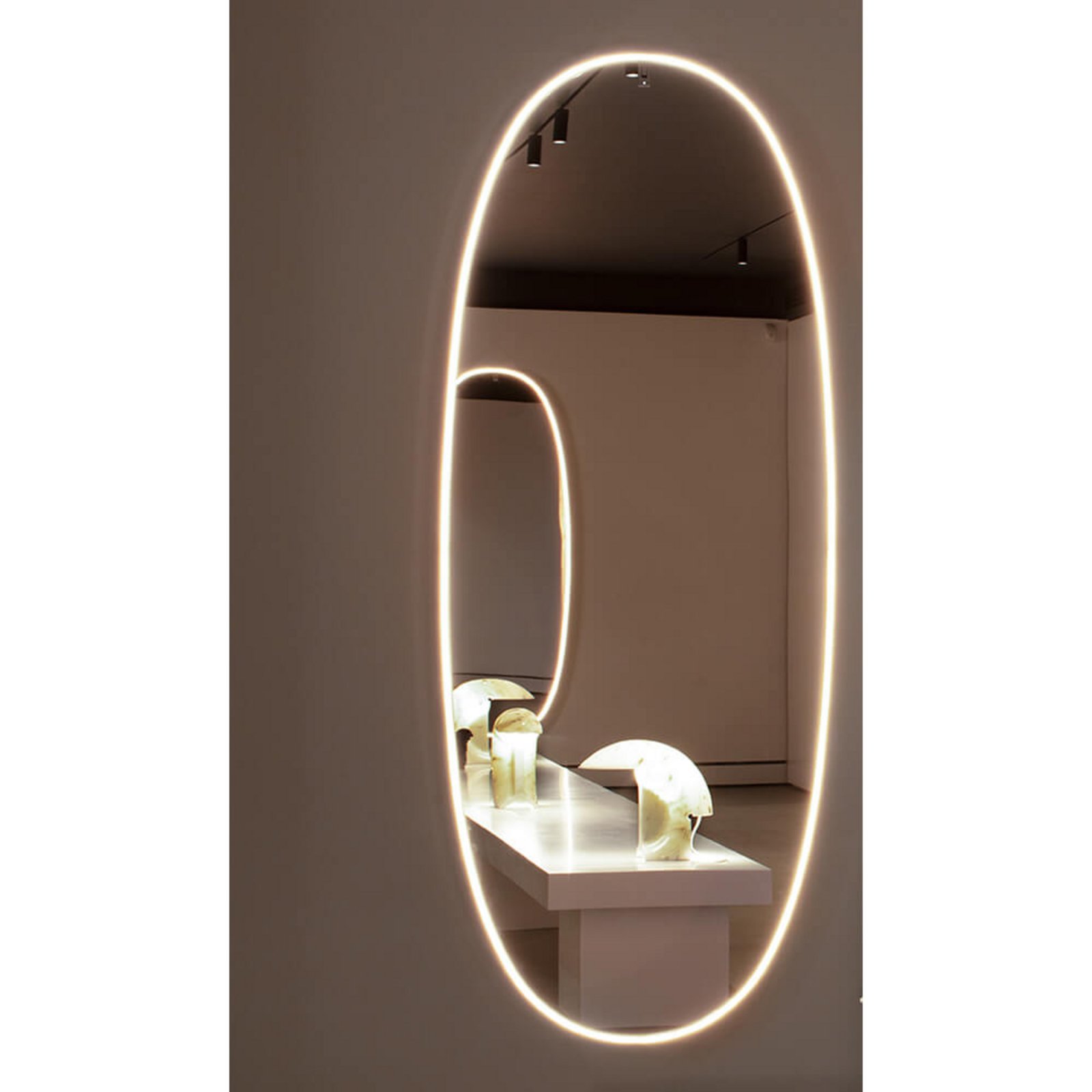 La Plus Belle Mirror with illumination - Flos