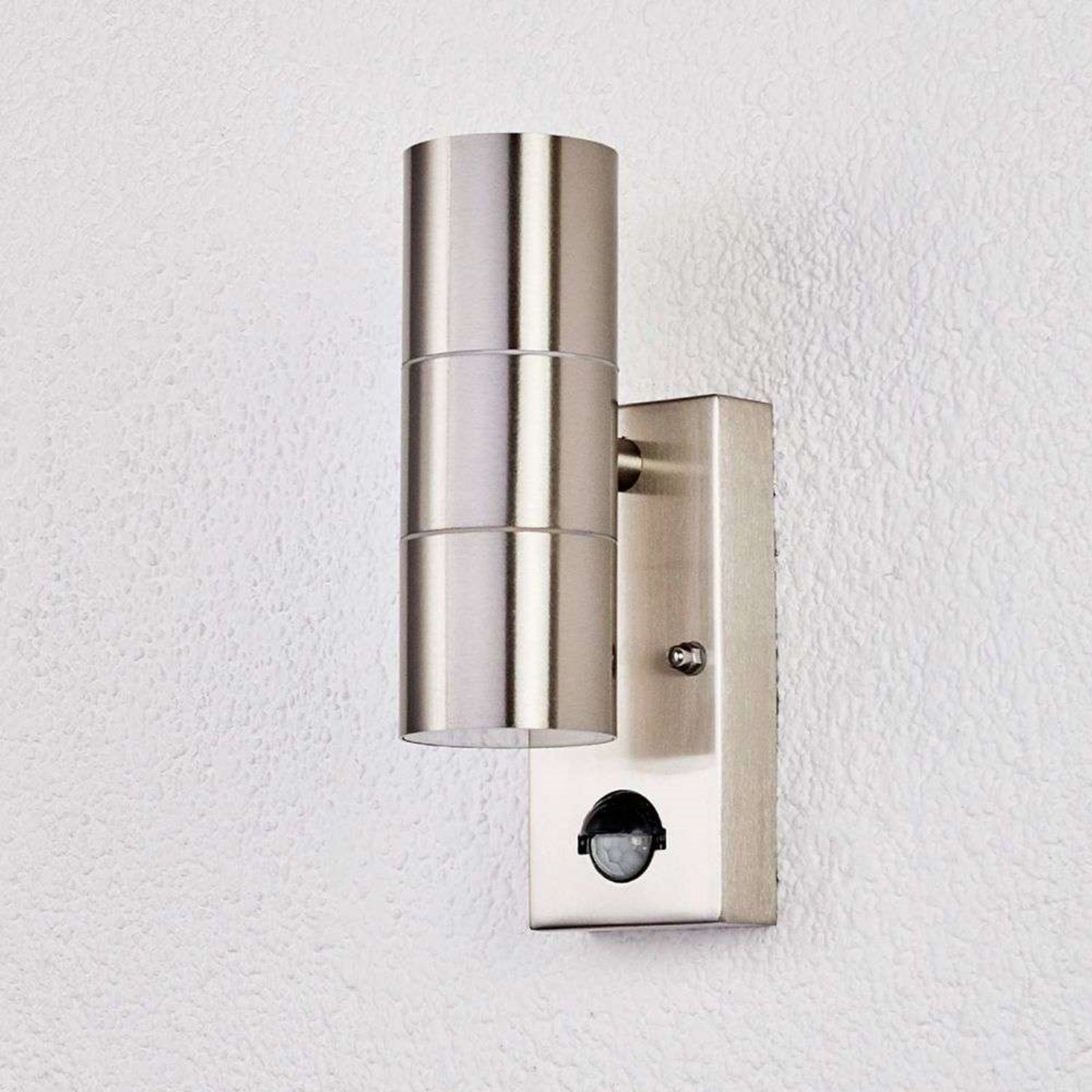 Eyrin Aplique de Pared Exterior w/Sensor Steel - Lindby