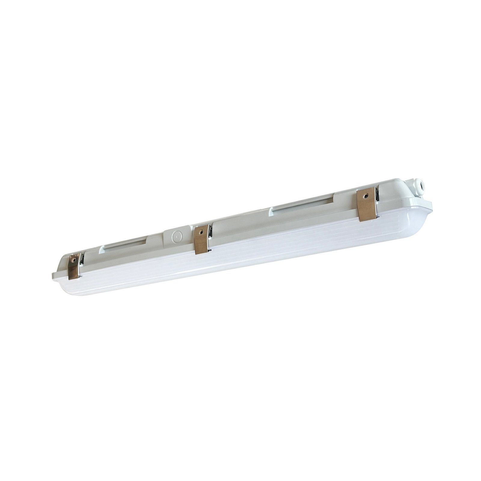 Kosteiden tilojen LED-valaisin 661060, harmaa, pituus 65,5 cm, IP65