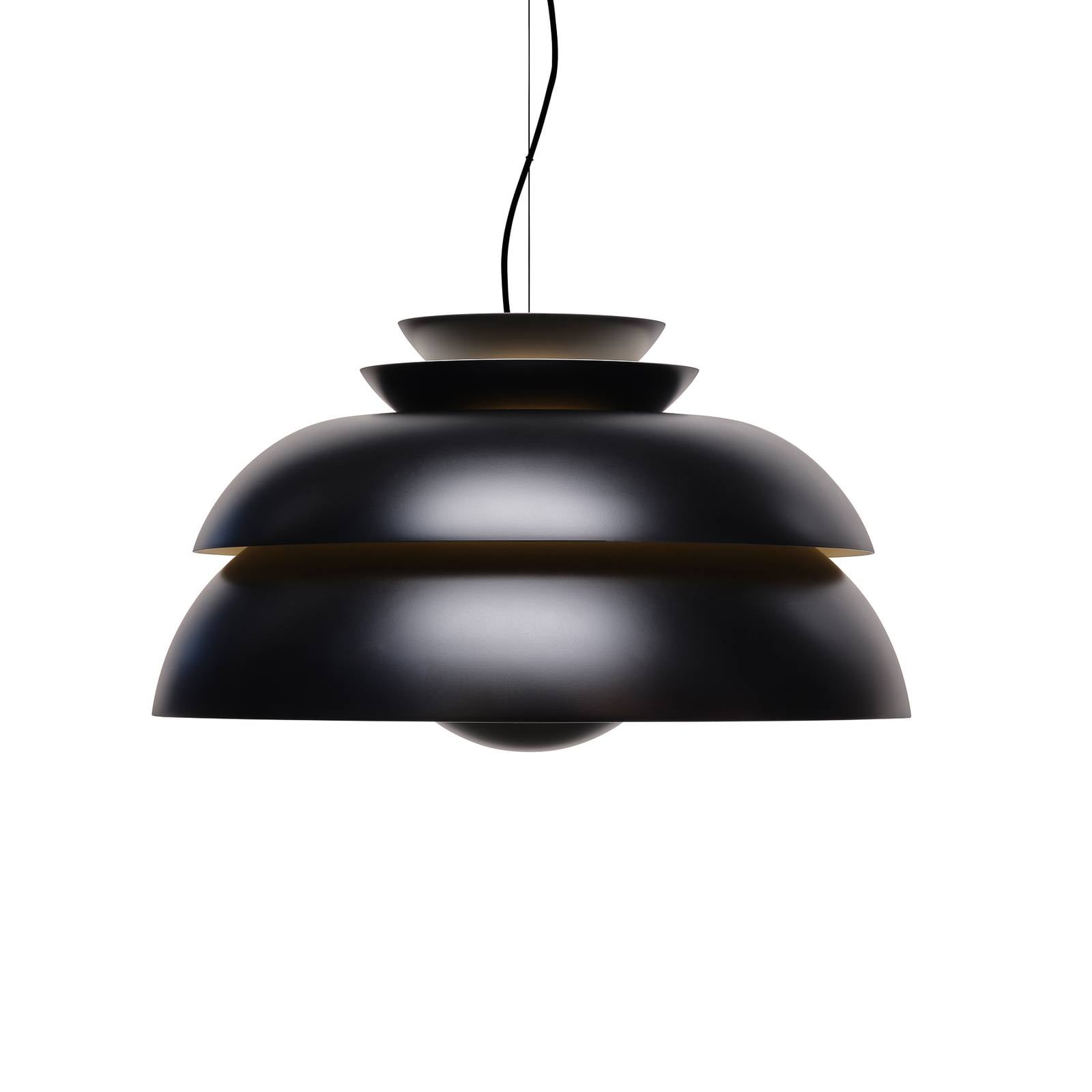 FRITZ HANSEN Concert P3 Pendellampe schwarz 55cm