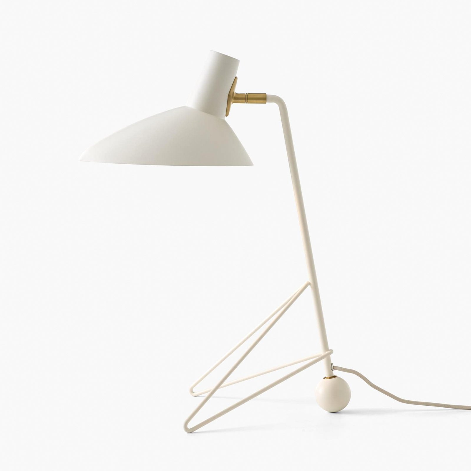 Lampa stołowa Tripod HM9 matowa biel - &Tradition