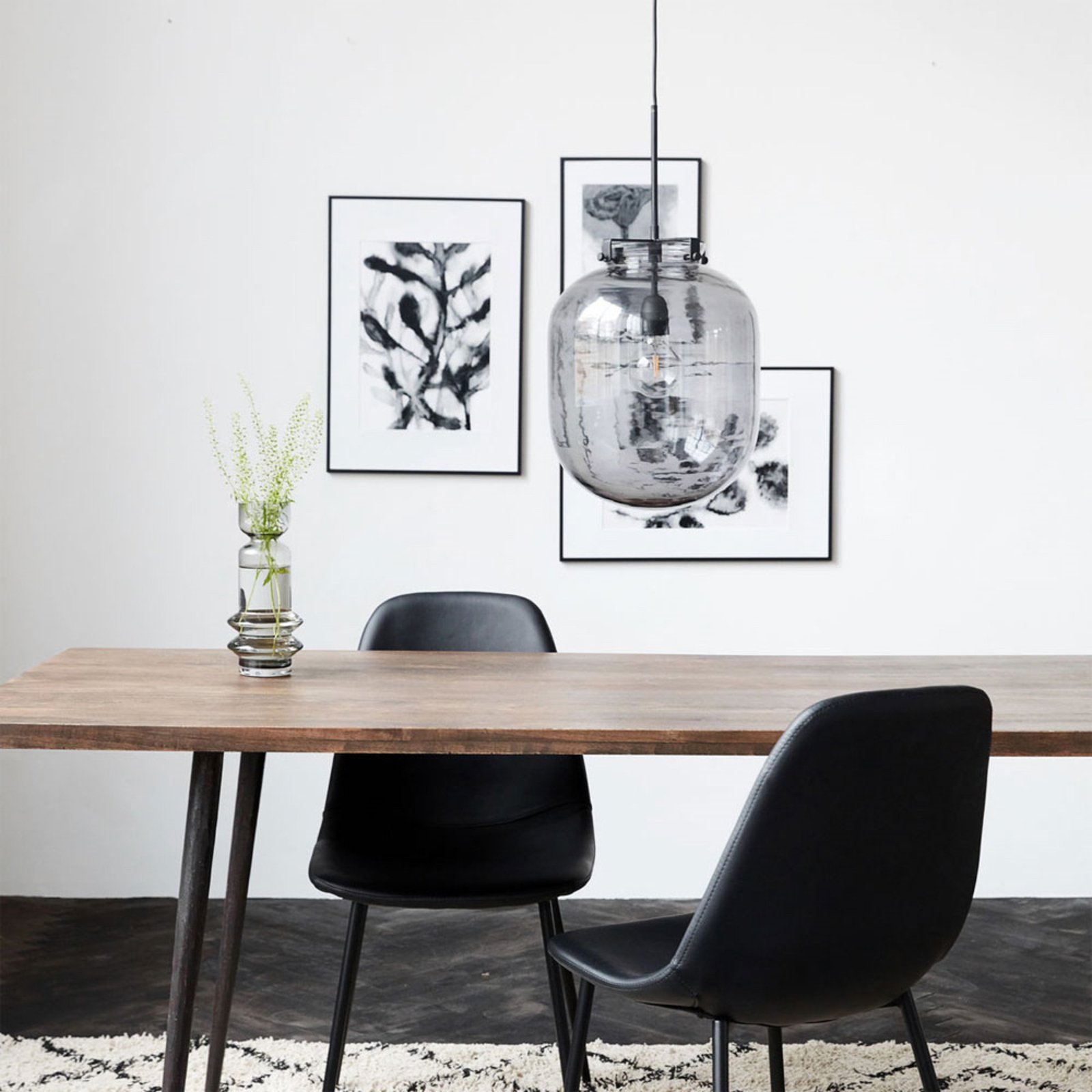 Ball Pendant Grey - House Doctor