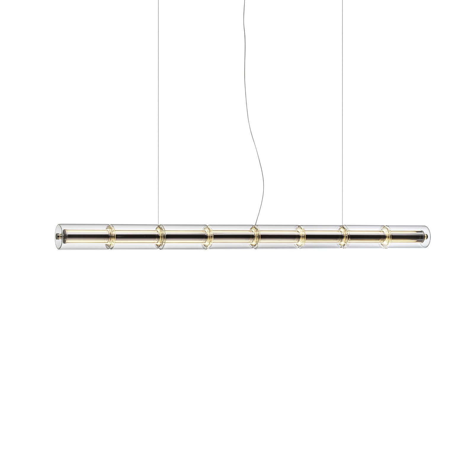 FLOS LED-Hängeleuchte LUCE CILINDRICA S1, Glas