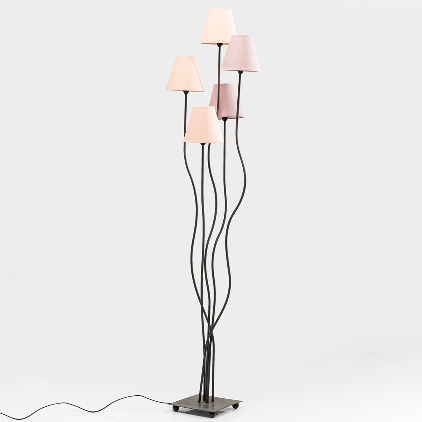KARE Flexible Berry Cinque - Stojacia lampa, 5 svetiel.