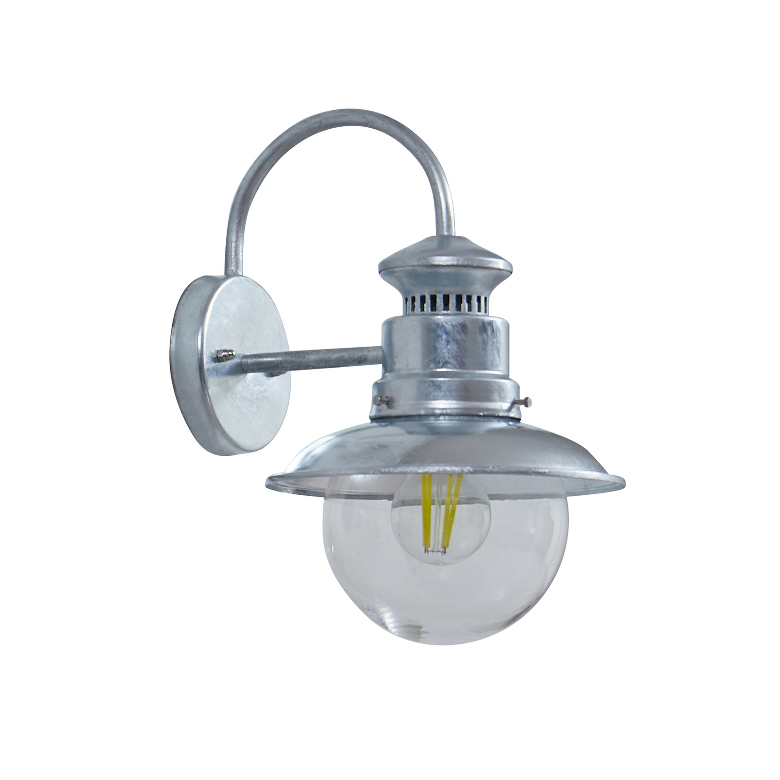 Celinor Buiten Wandlamp Zilver - Lindby