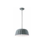 Viseća lampa od keramike Madame Gres, visina 18 cm, siva