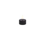 Tealight LED w/Battery 4 x 2,1 cm Plain Black - Uyuni Lighting