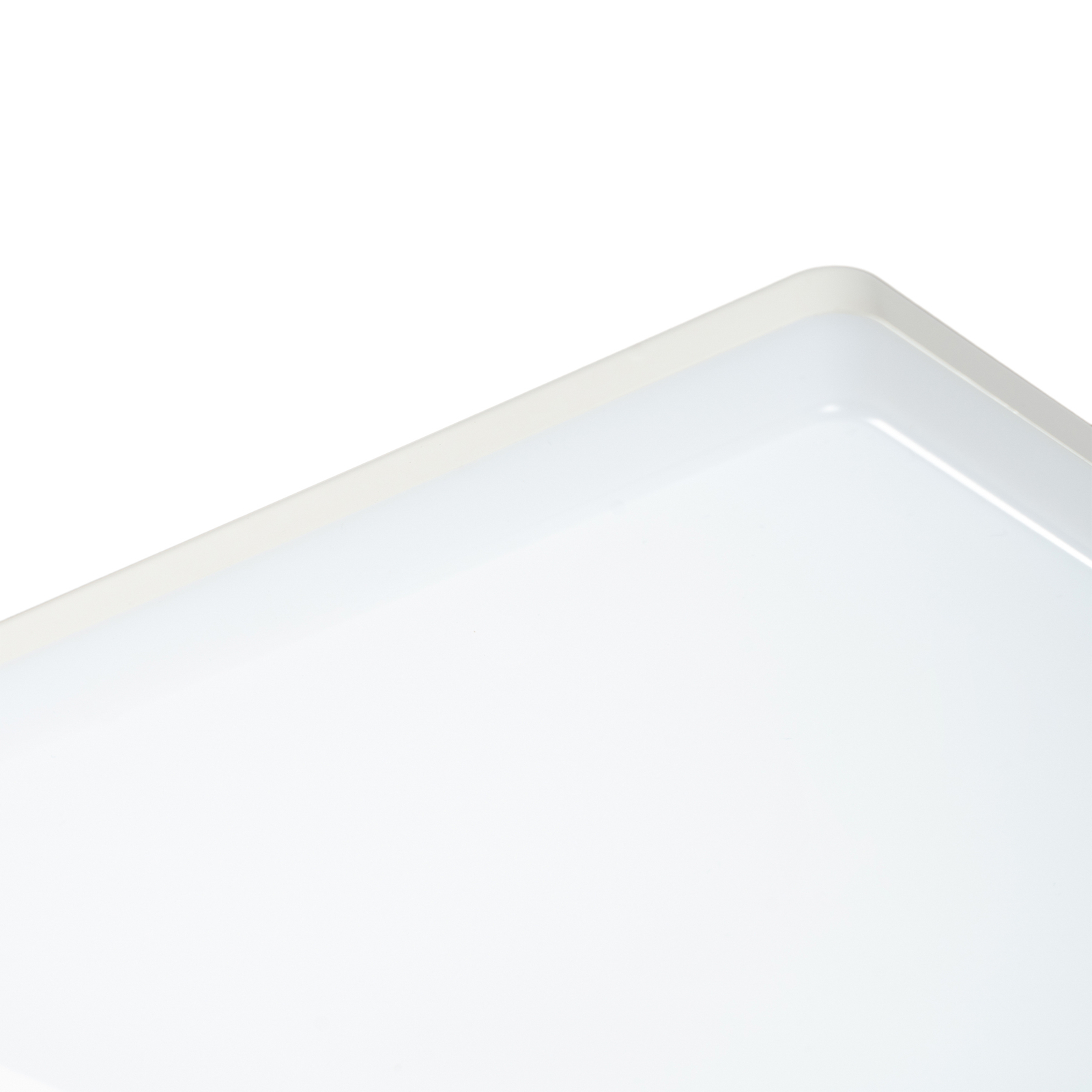 Plafonnier LED Artin, capteur, angulaire, 28 cm - PRIOS