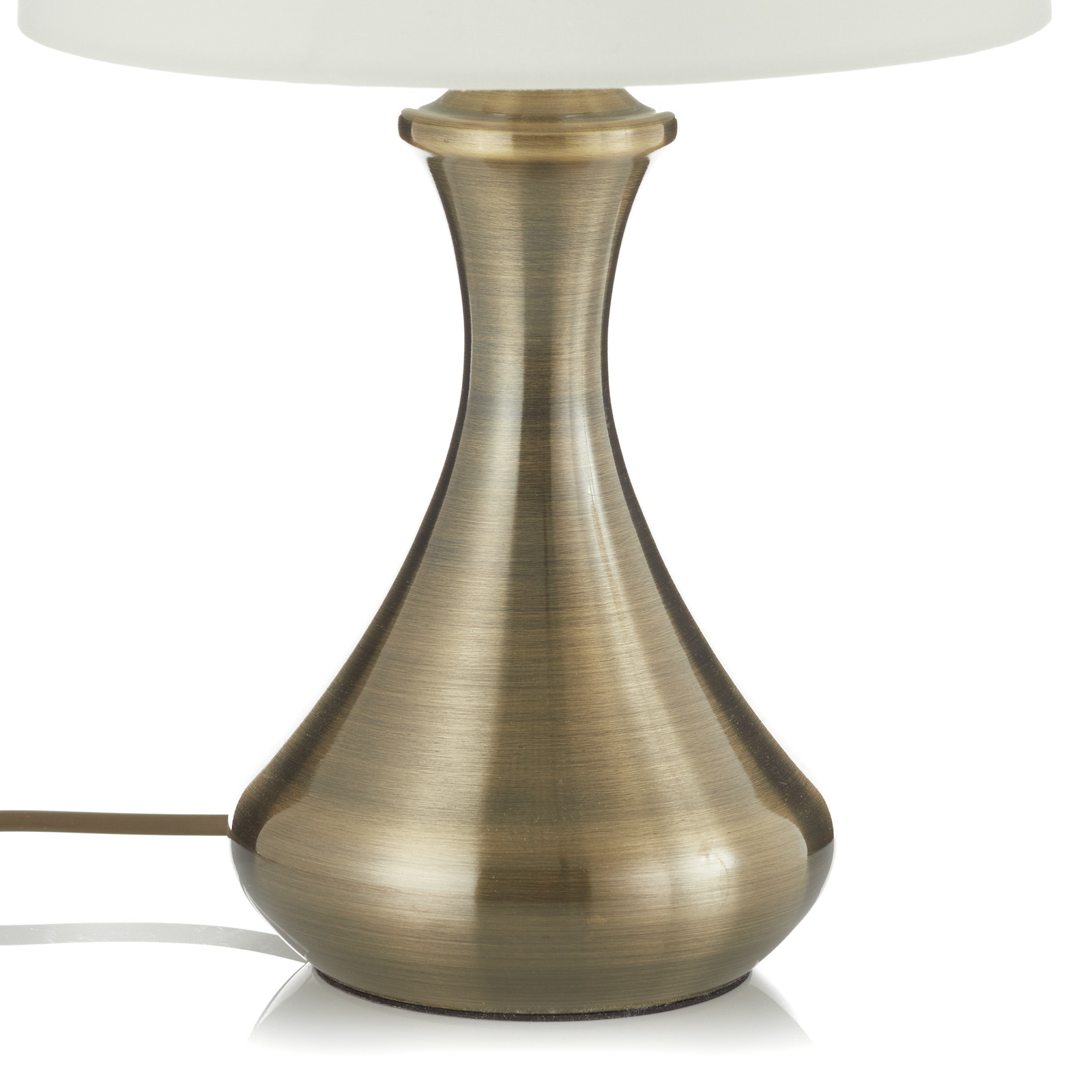 Touch 2750 table lamp, antique brass