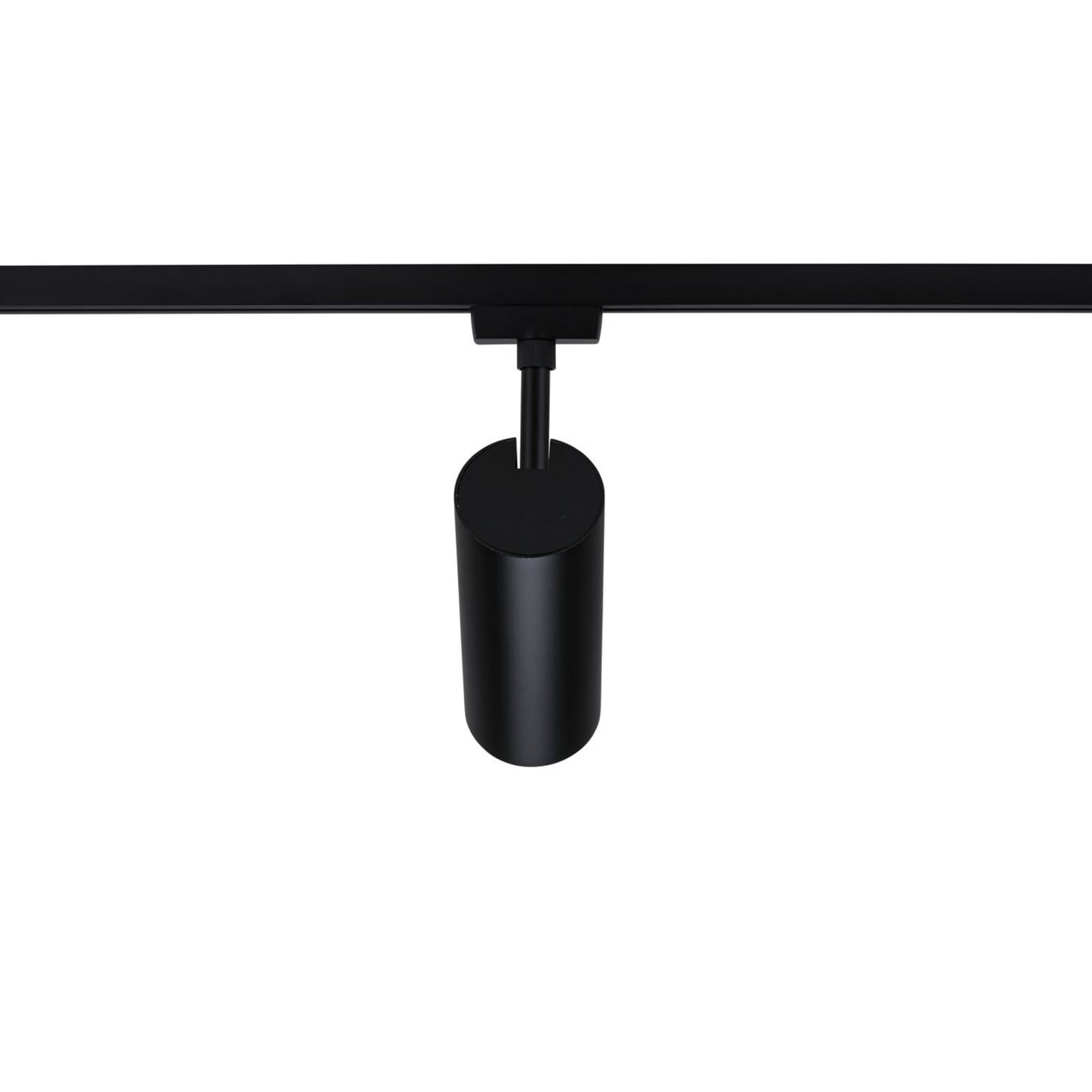 Paulmann URail LED-železniški reflektor Theron, črn, 4.000 K, Ø 6 cm