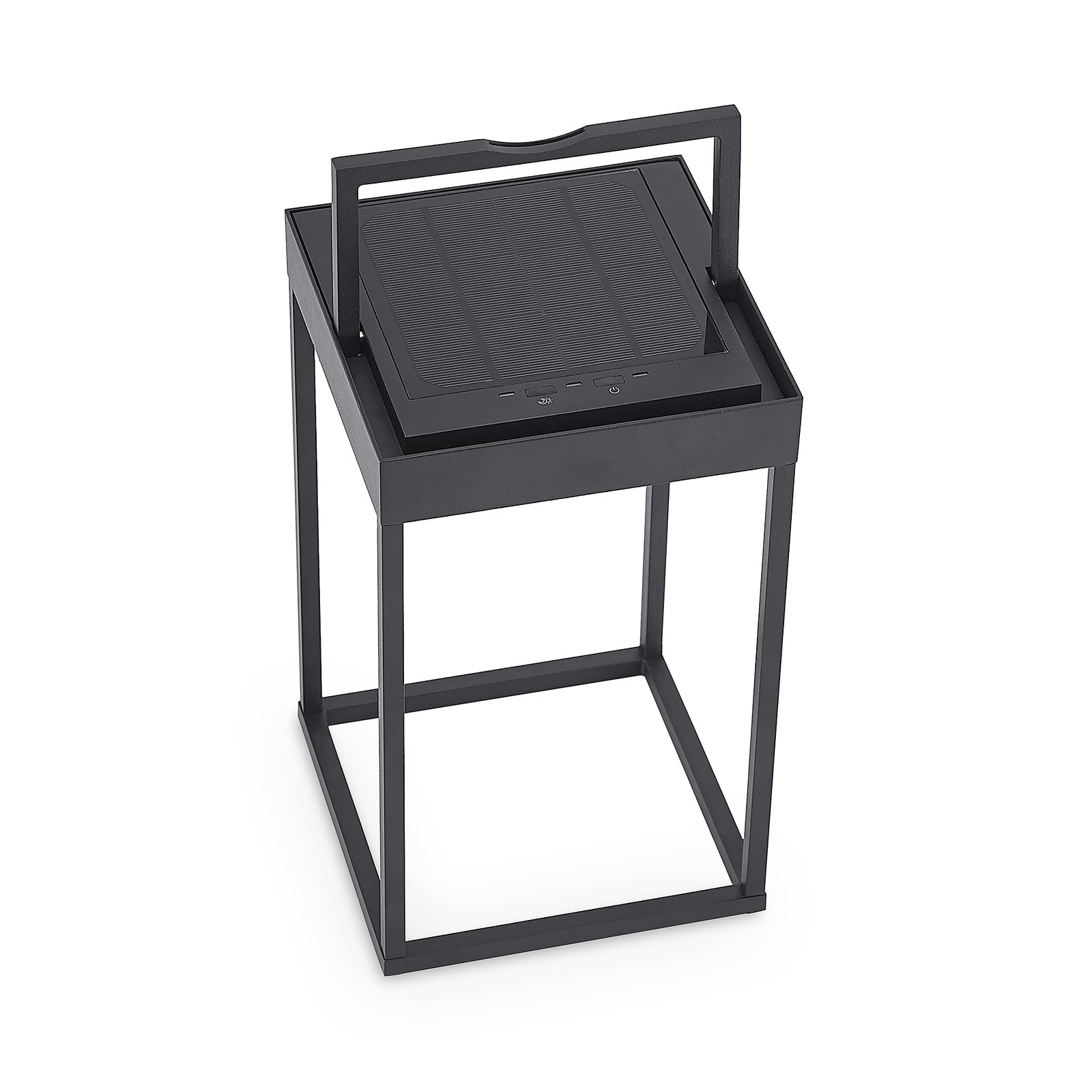Lynzy LED Solar Cell Lamp H38,3 Black - Lucande