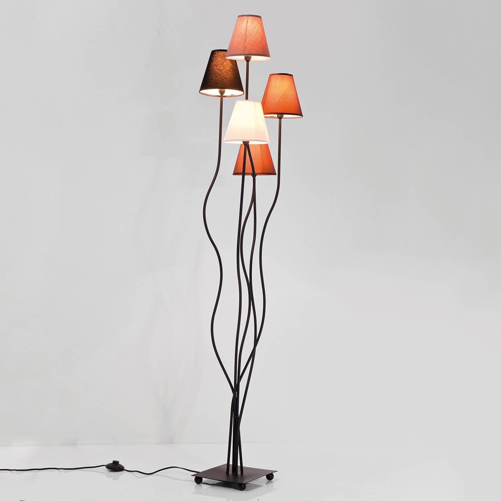 KARE Flexible Mocca Cinque lampe sur pied