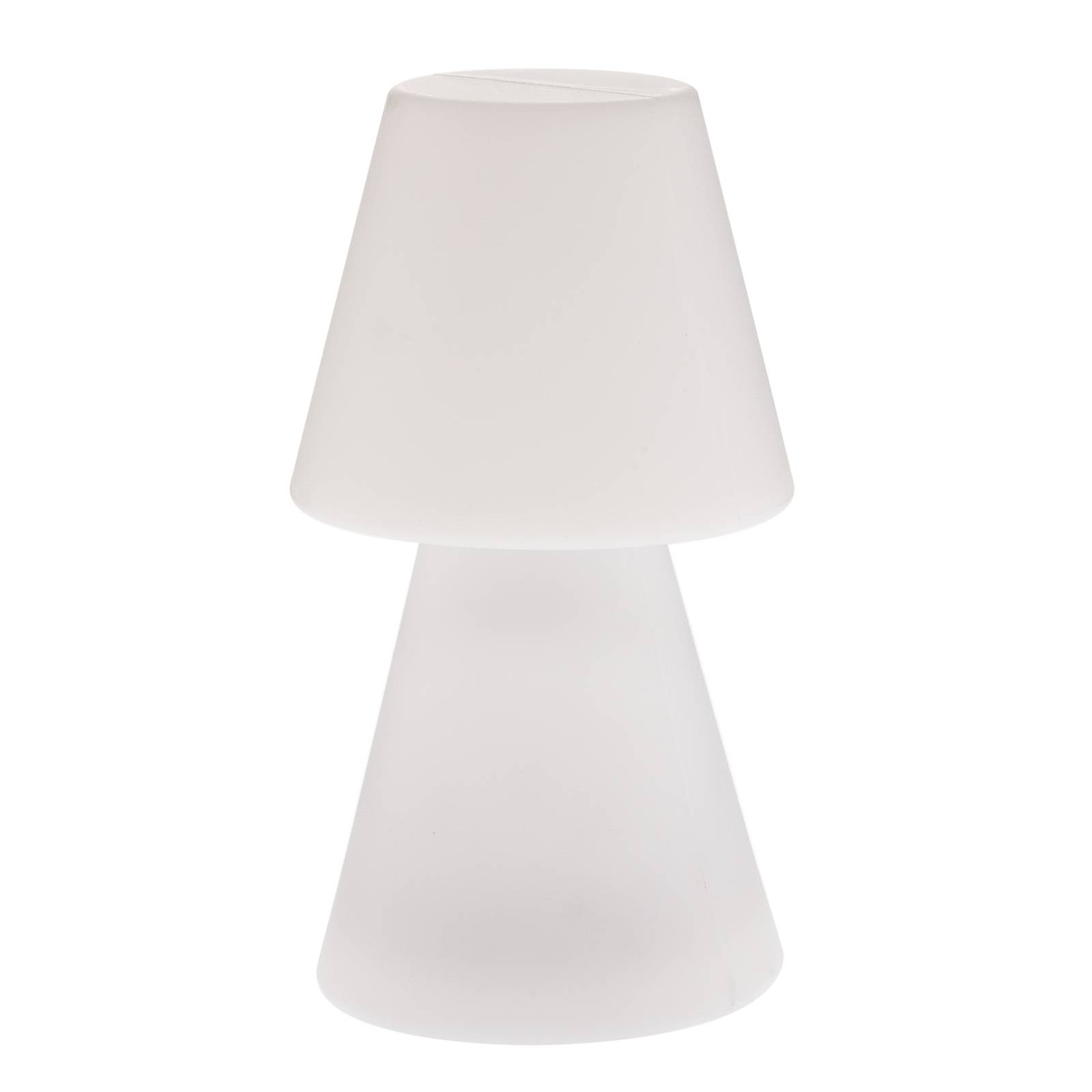 Newgarden Lola 30 LED da tavolo cavo 3.000K IP20, per soggiorno / sala da pranzo, polietilene, E27, 7 W, altezza: 30 cm