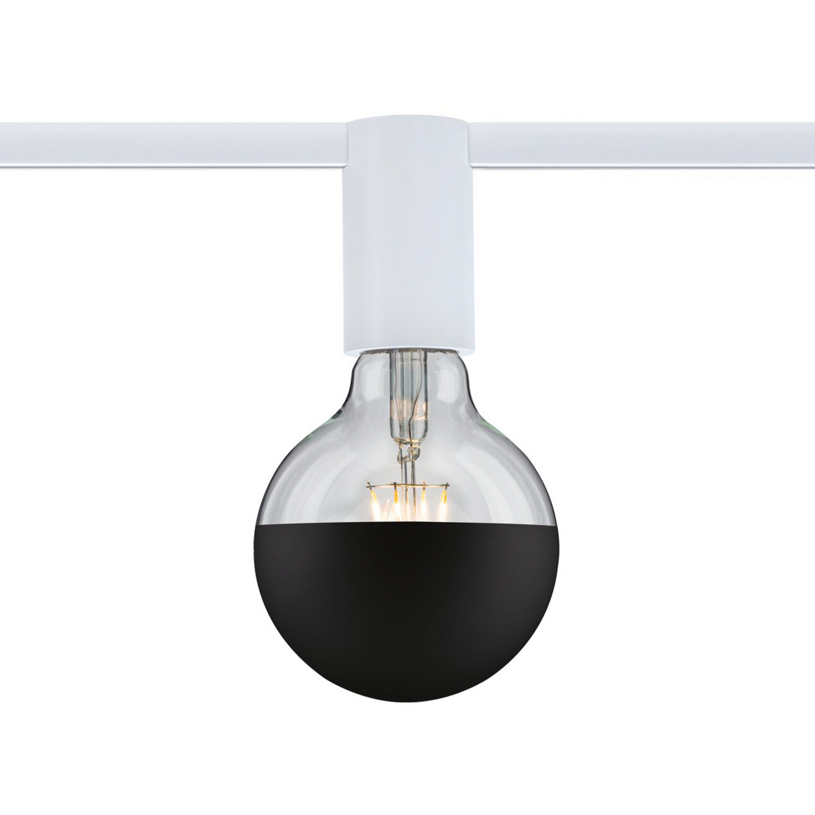 Paulmann URail plafondcontactdoos E27, signaalwit Paulmann URail plafondcontactdoos E27, signaalwit