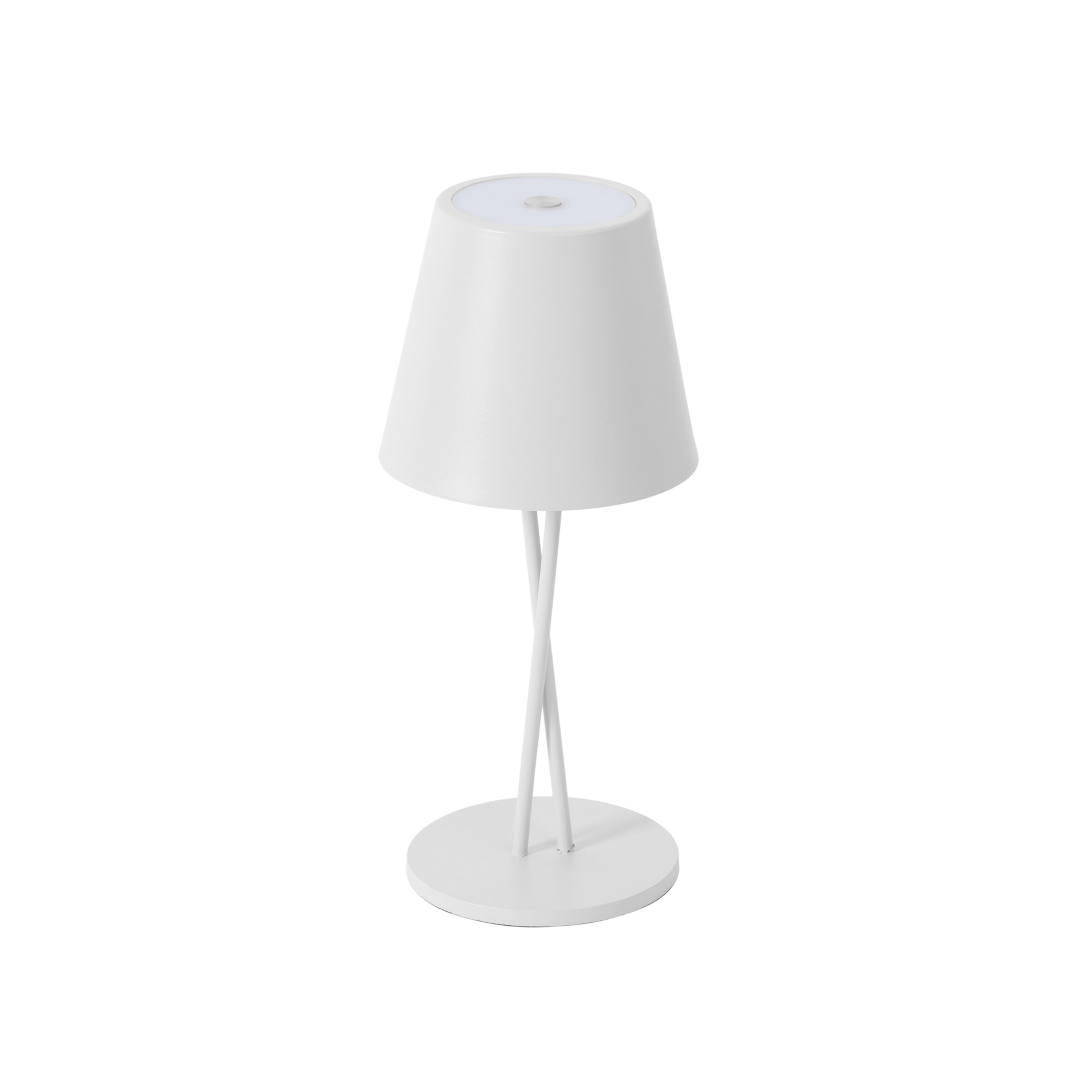 Janea Cross Portable Lampe de Table Dim. IP54 Blanc - Lindby