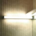 LED spiegellamp 512, 4.000 K, 35 cm, zilver