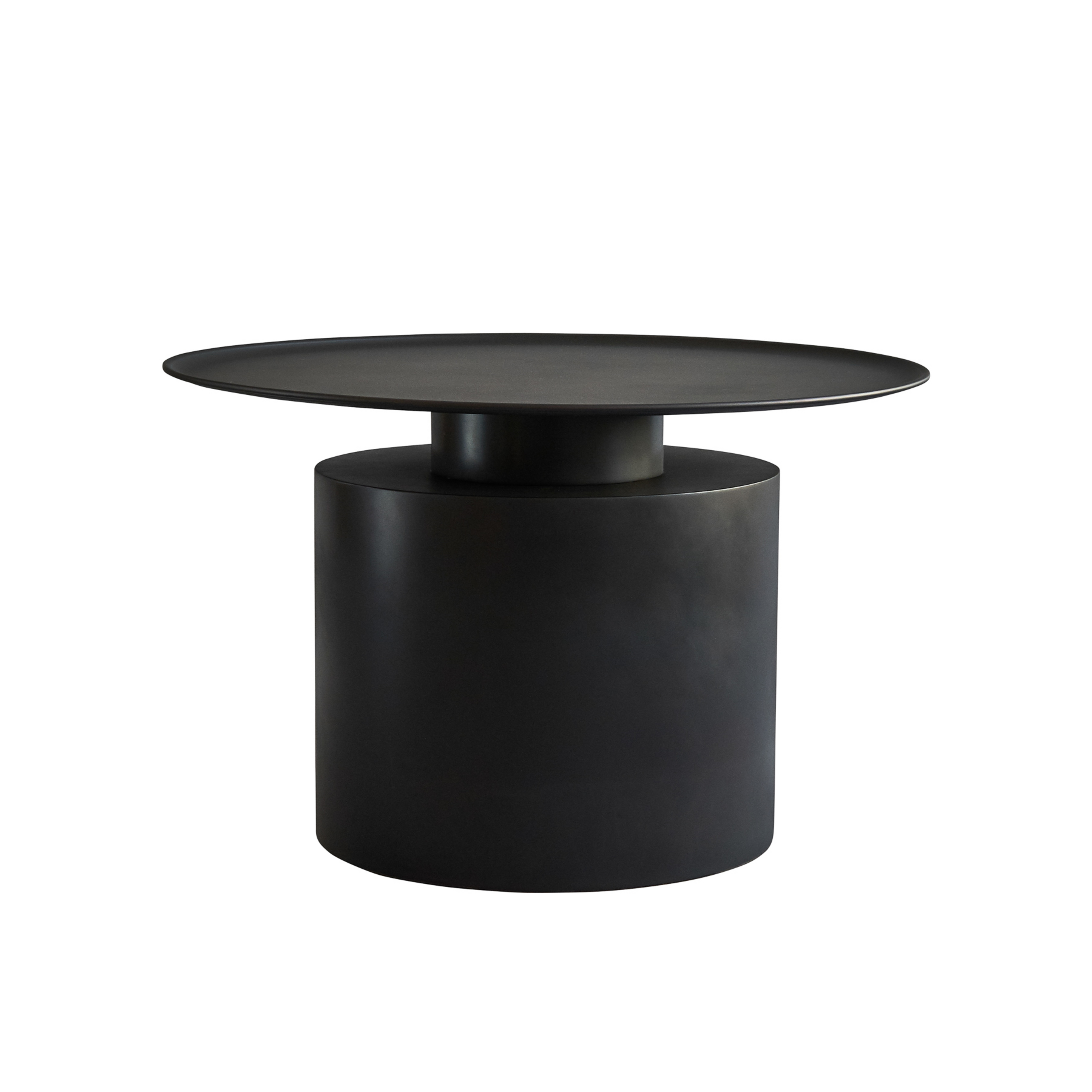 Tavolino Pillar, nero, 41 cm, ferro - 101 Copenhagen