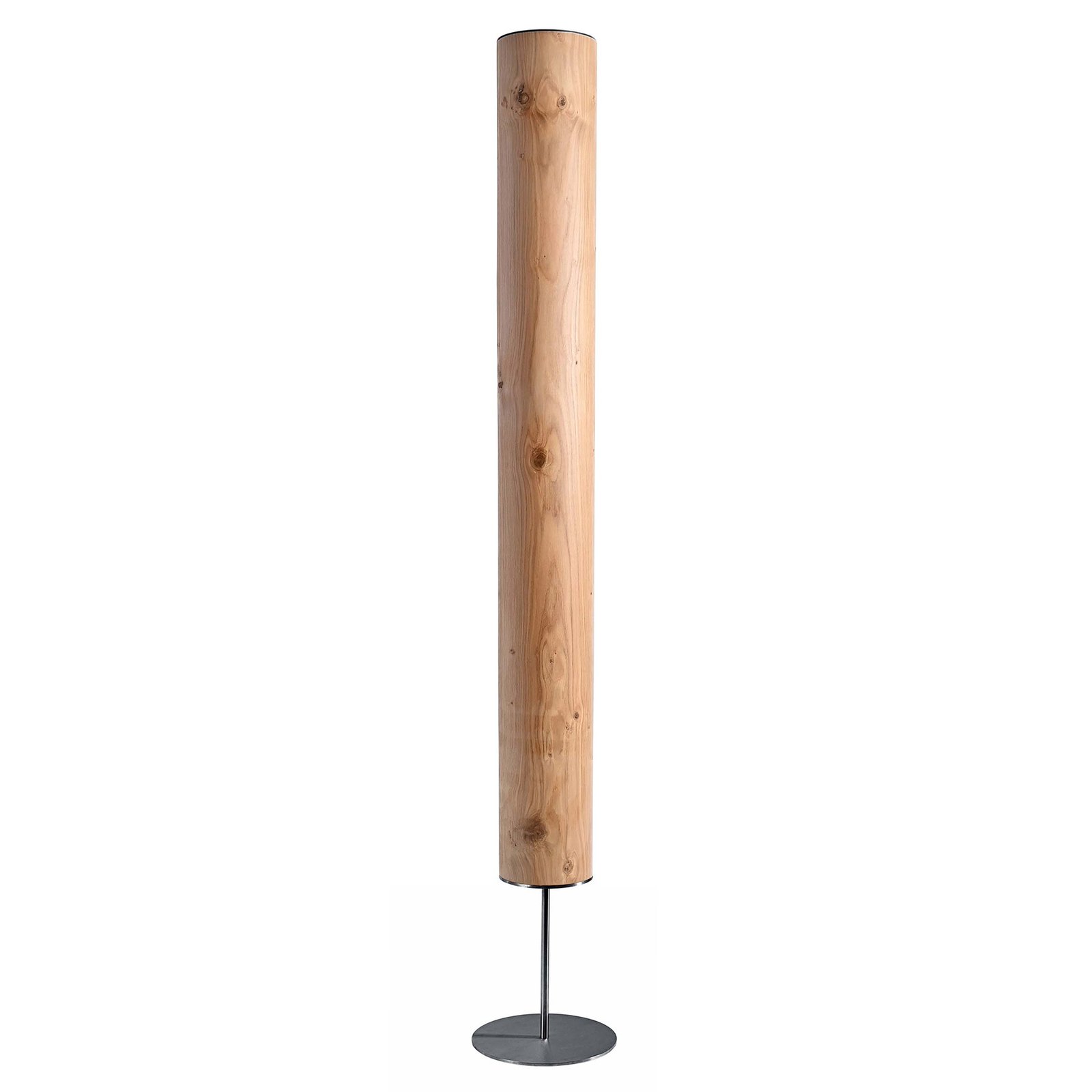 LeuchtNatur Arbor LED-Stehleuchte, Holzschirm