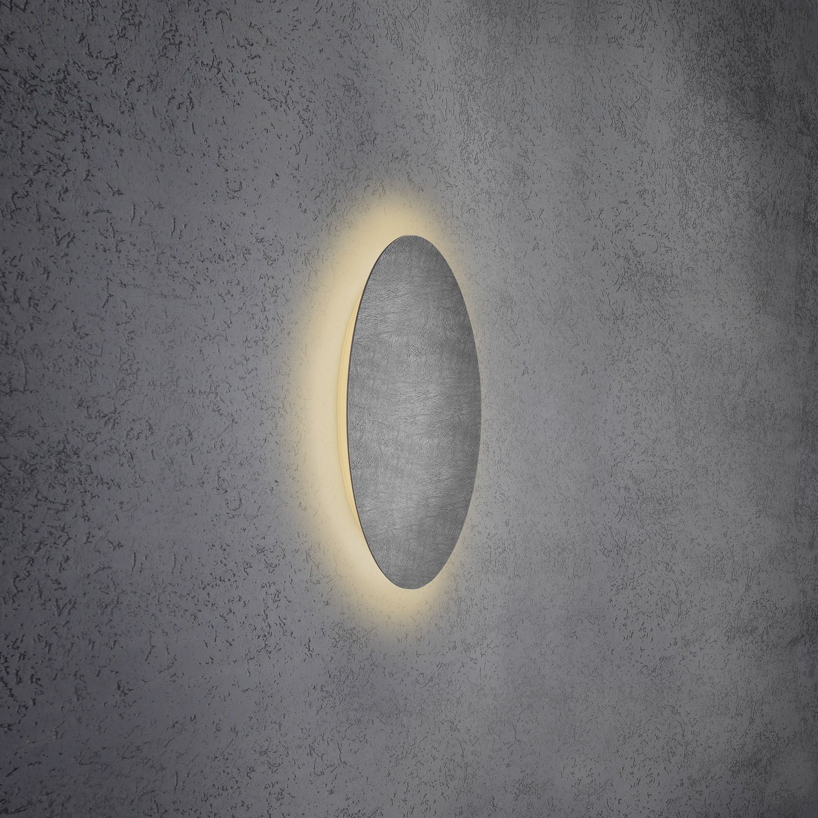 Escale Blade LED wall light, concrete look