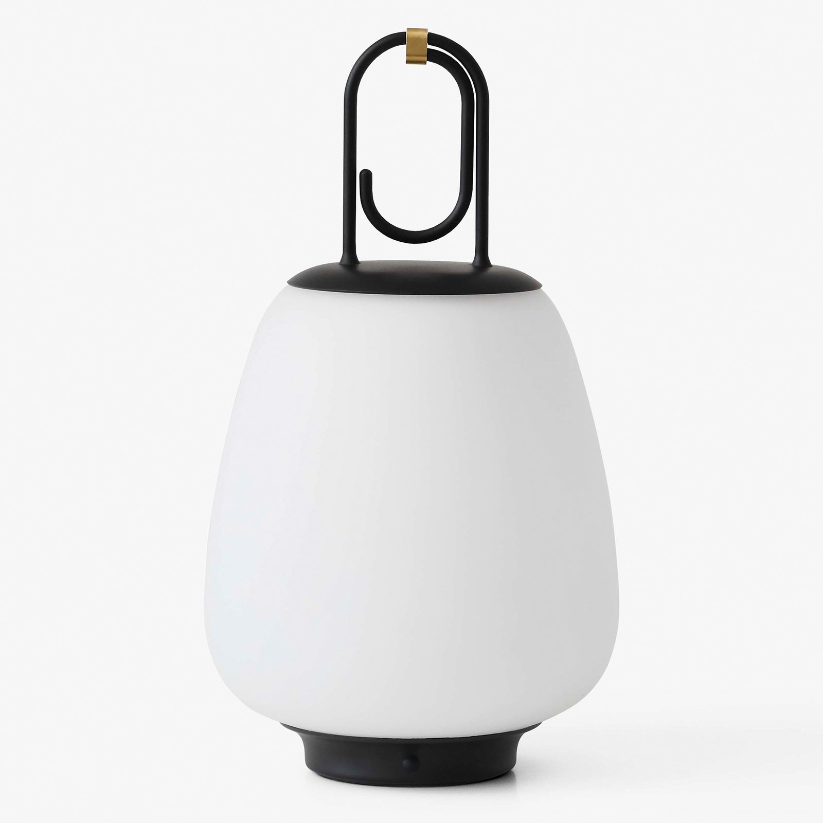 Lucca SC51 Portable d'extérieur Opal Glass/Black - &Tradition