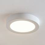 Plafonnier LED Marlo blanc 3 000 K rond 25,2 cm