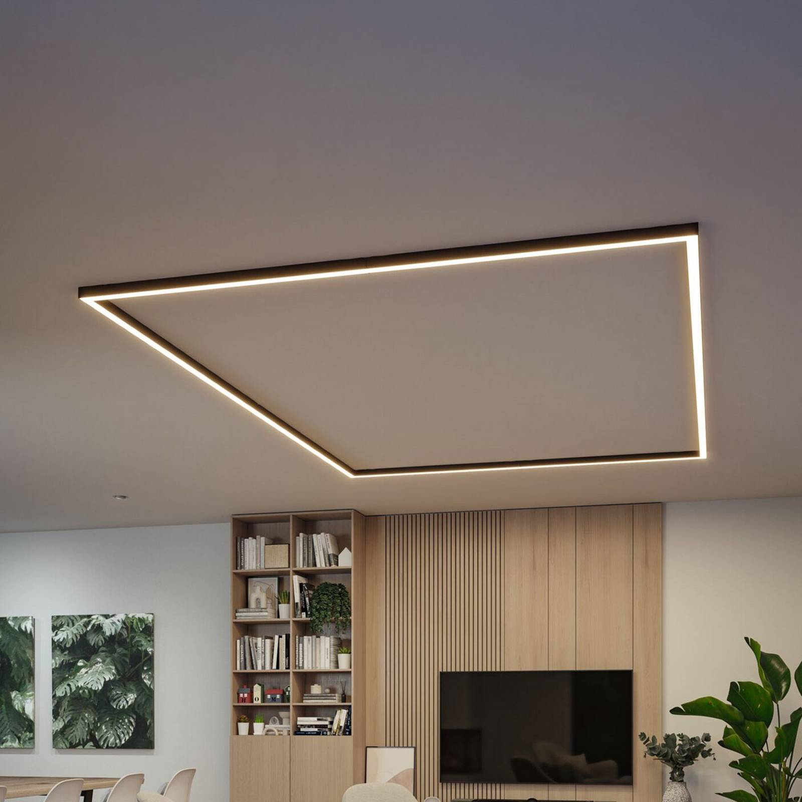 System kanałów świetlnych Paulmann Linion, czarny, 82 W, aluminium