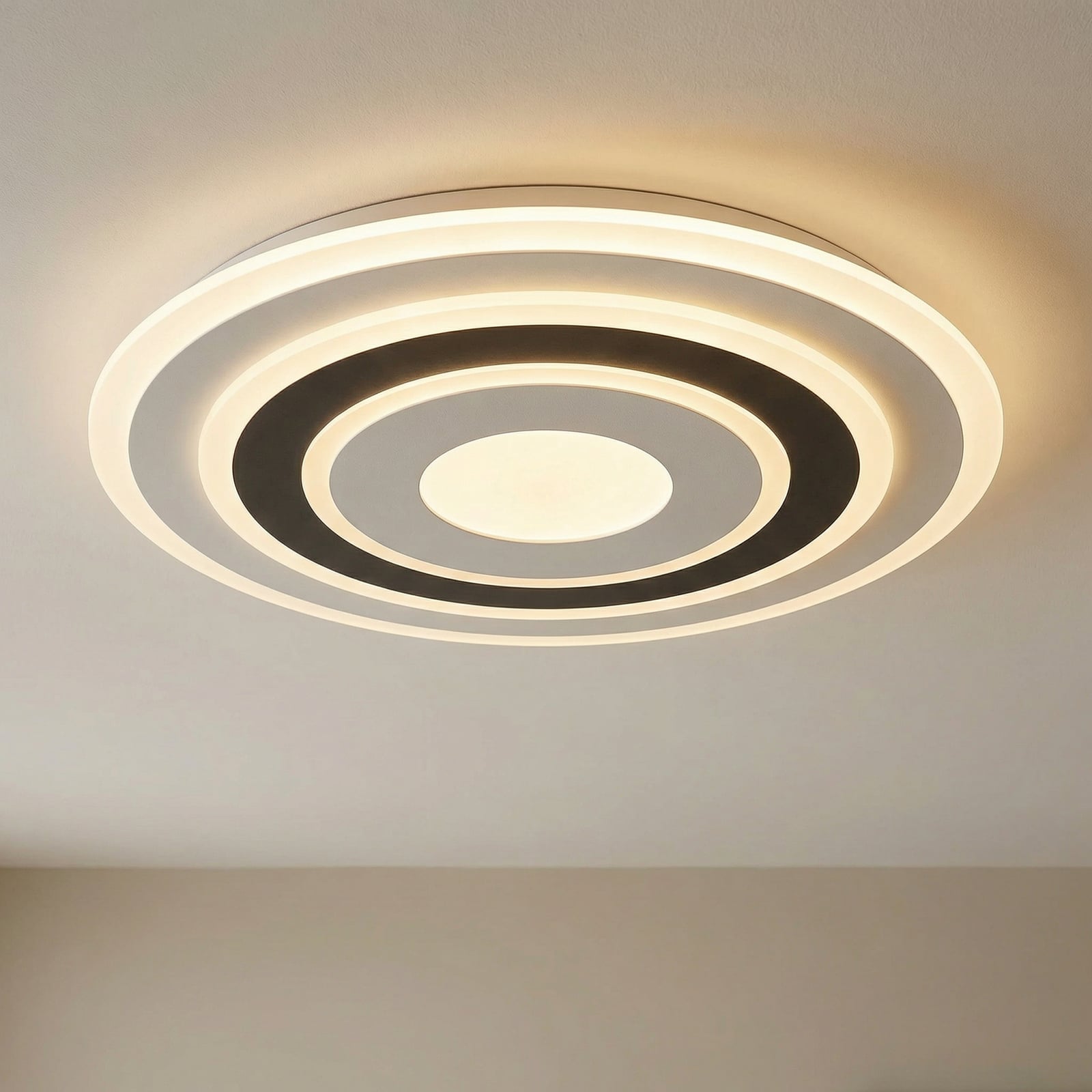 Plafonnier LED Rebeka, rond, CCT, à intensité variable - Lindby Plafonnier LED Rebeka, rond, CCT, à intensité variable - Lindby