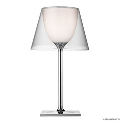 Lampa stołowa FLOS KTribe T1, przezroczyste szkło