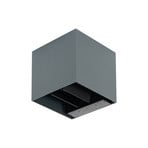 Prios LED-Solarwandlampe Lius, Höhe 15 cm, Bewegungssensor