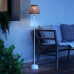 Bover LED vloerlamp Atticus 114, natuurlijk wit/beige